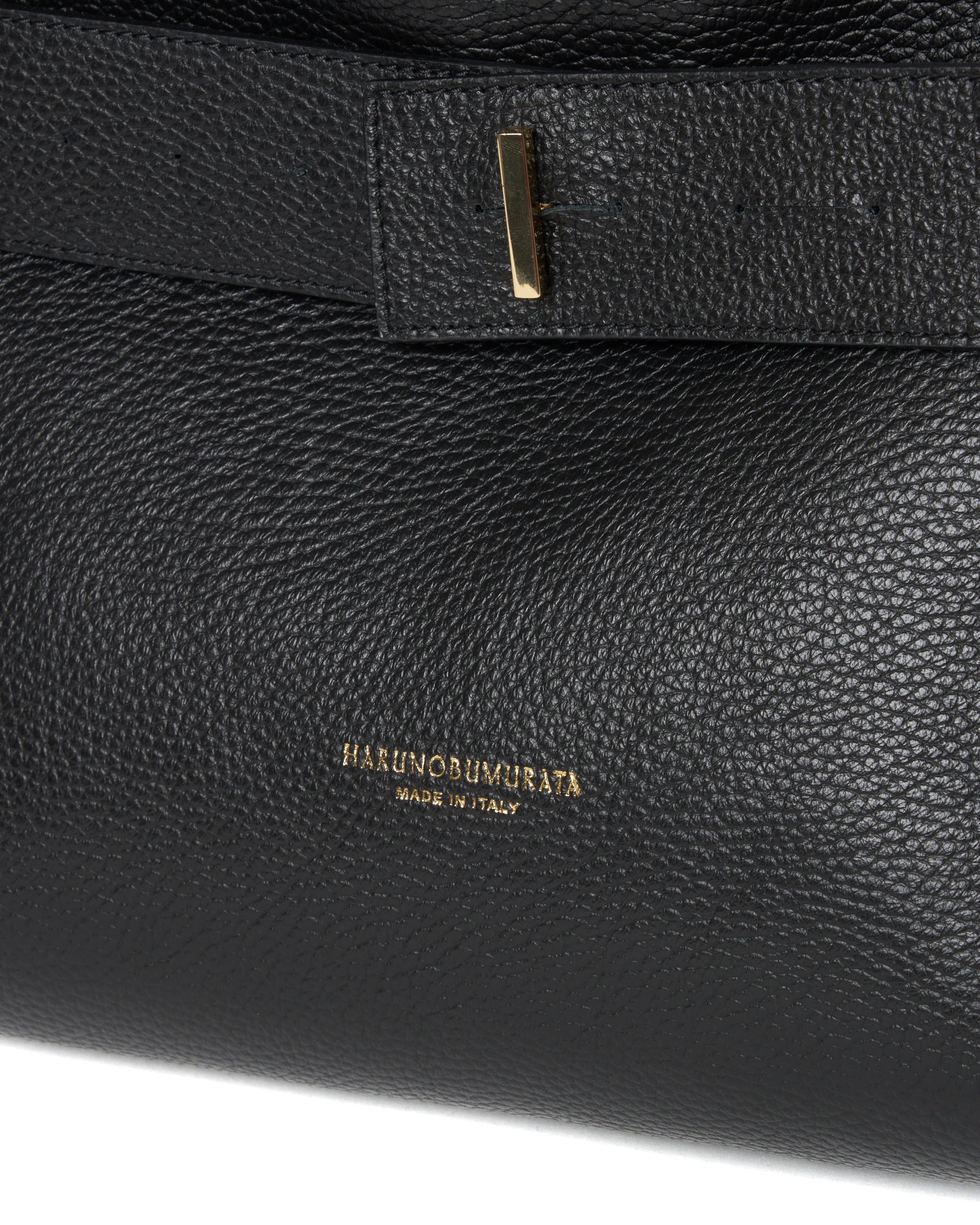 PIADA - GRAIN LEATHER BELTED BOSTON