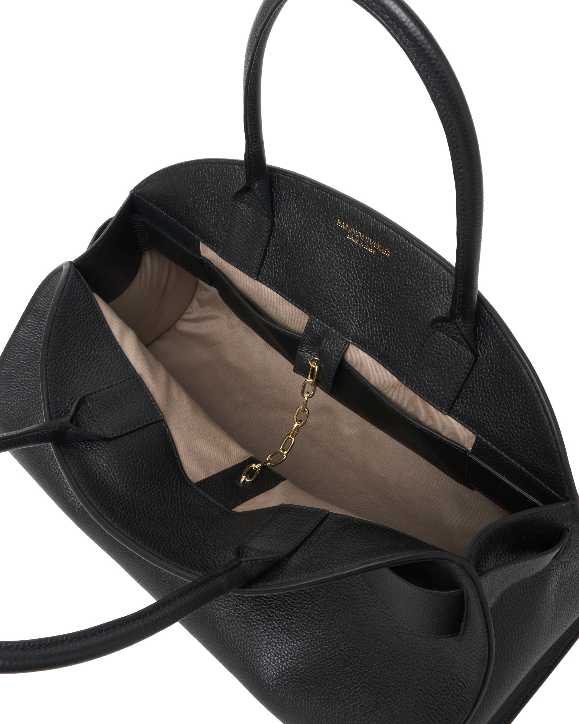 PIADA - GRAIN LEATHER BELTED BOSTON