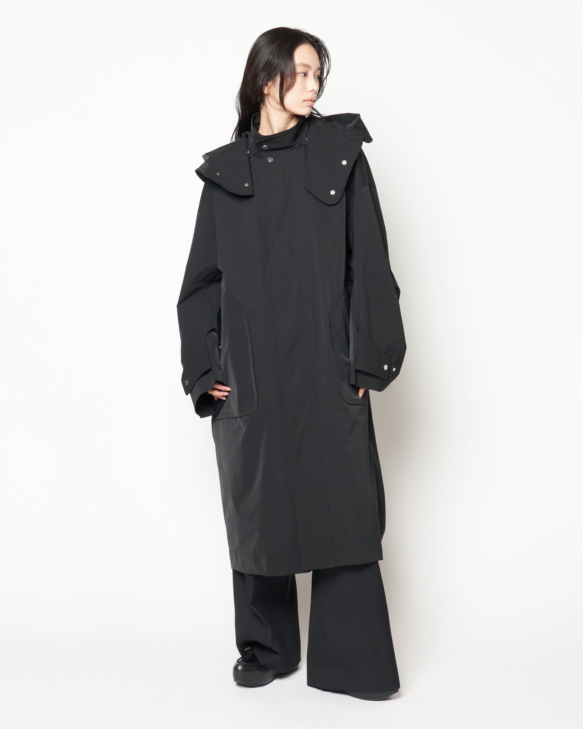 MIRIAM - OVERSIZE COAT WITH HOOD