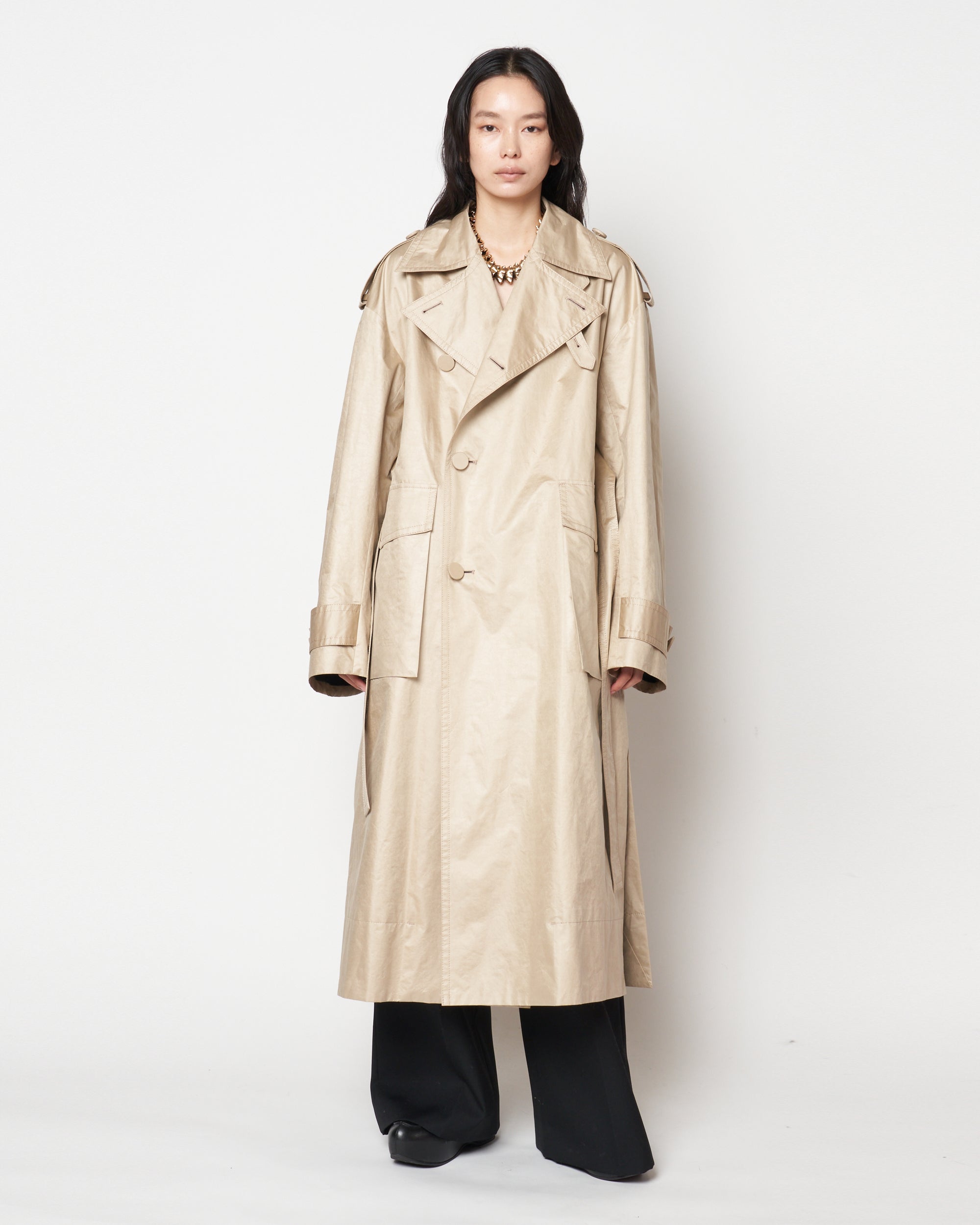 MATILDA - NYLON TRENCH COAT