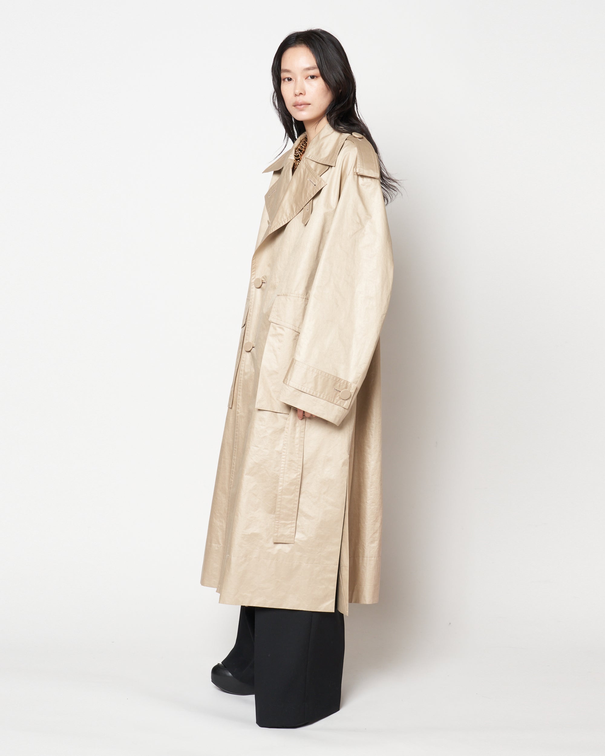 MATILDA - NYLON TRENCH COAT