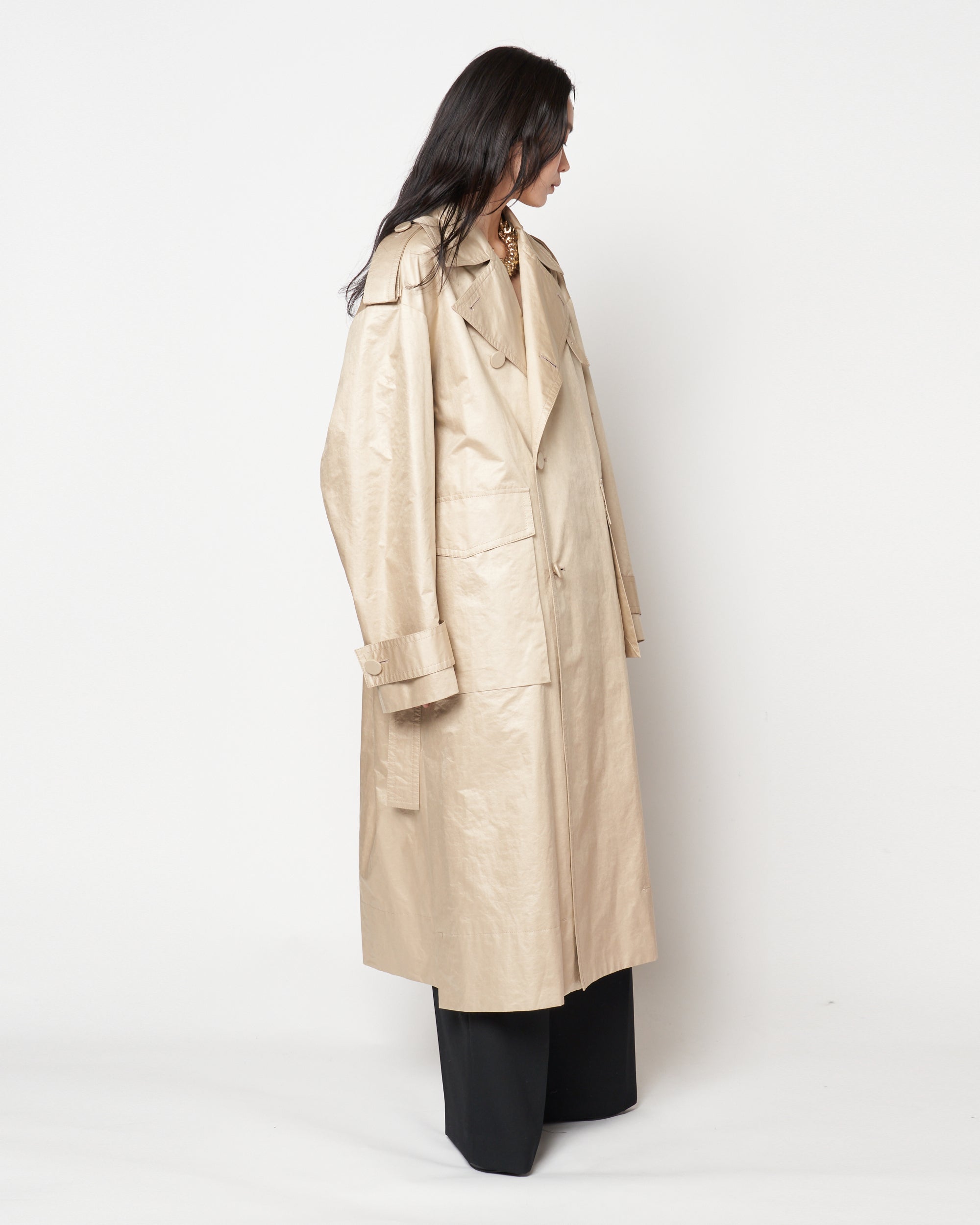 MATILDA - NYLON TRENCH COAT