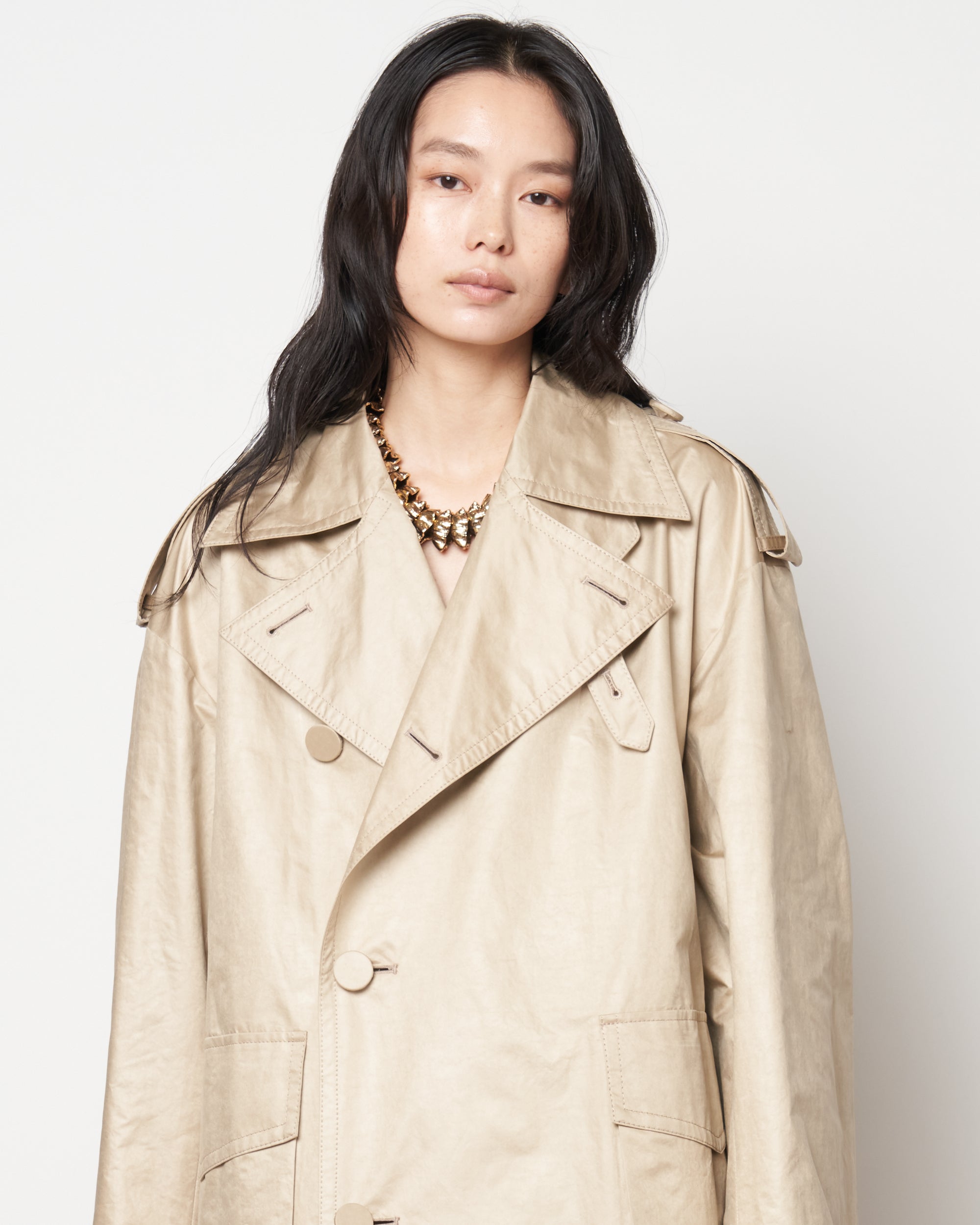 MATILDA - NYLON TRENCH COAT