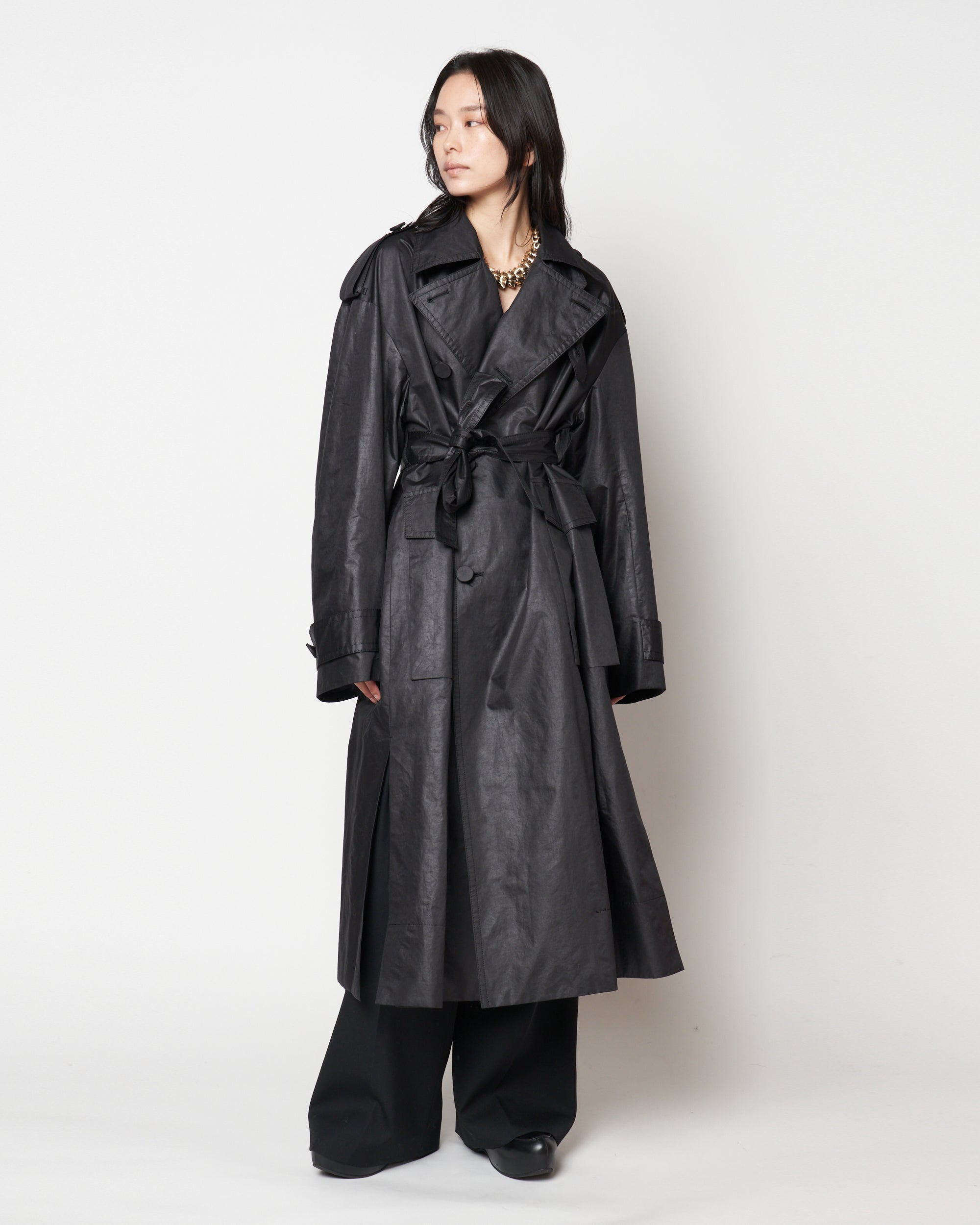 MATILDA - NYLON TRENCH COAT