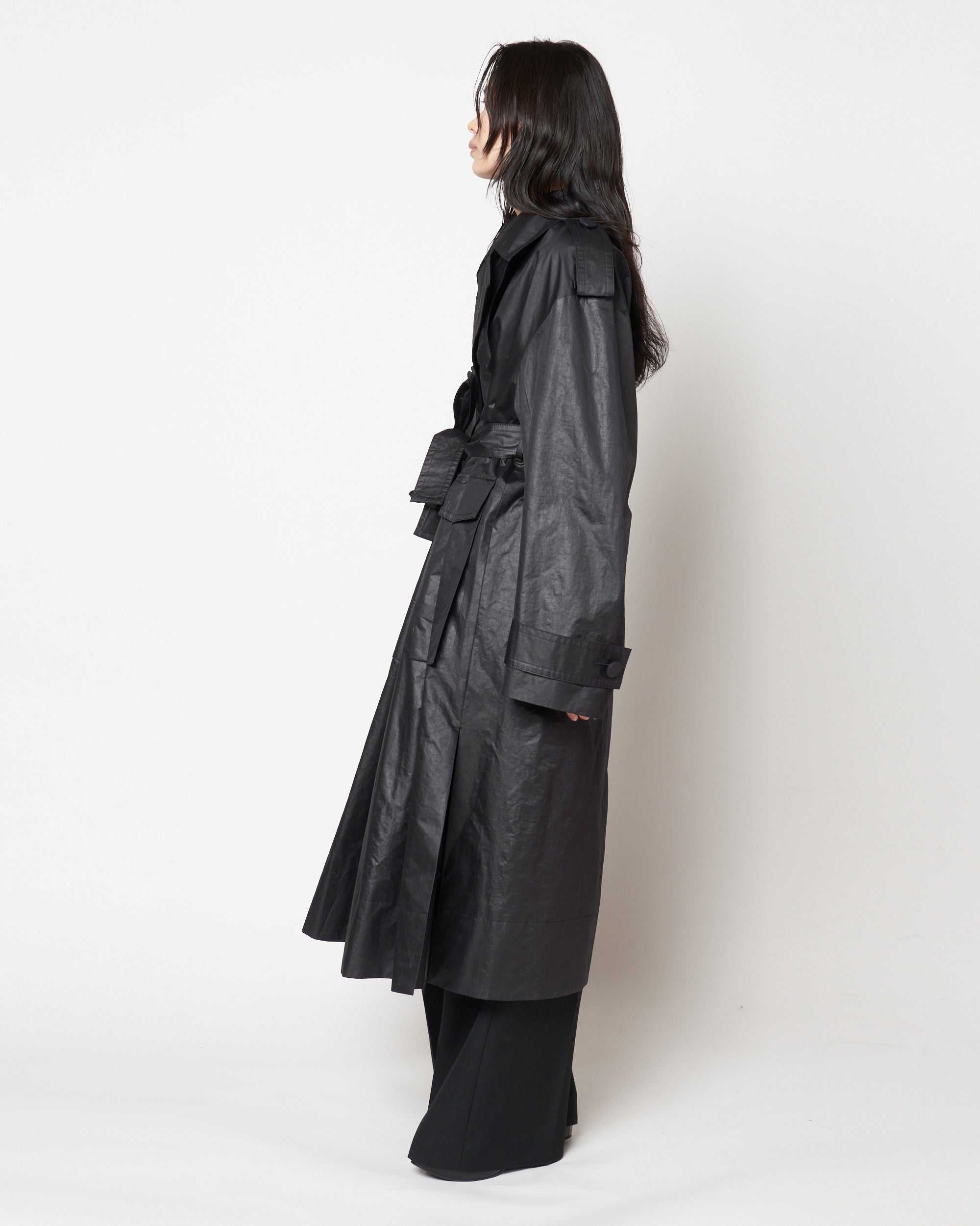 MATILDA - NYLON TRENCH COAT
