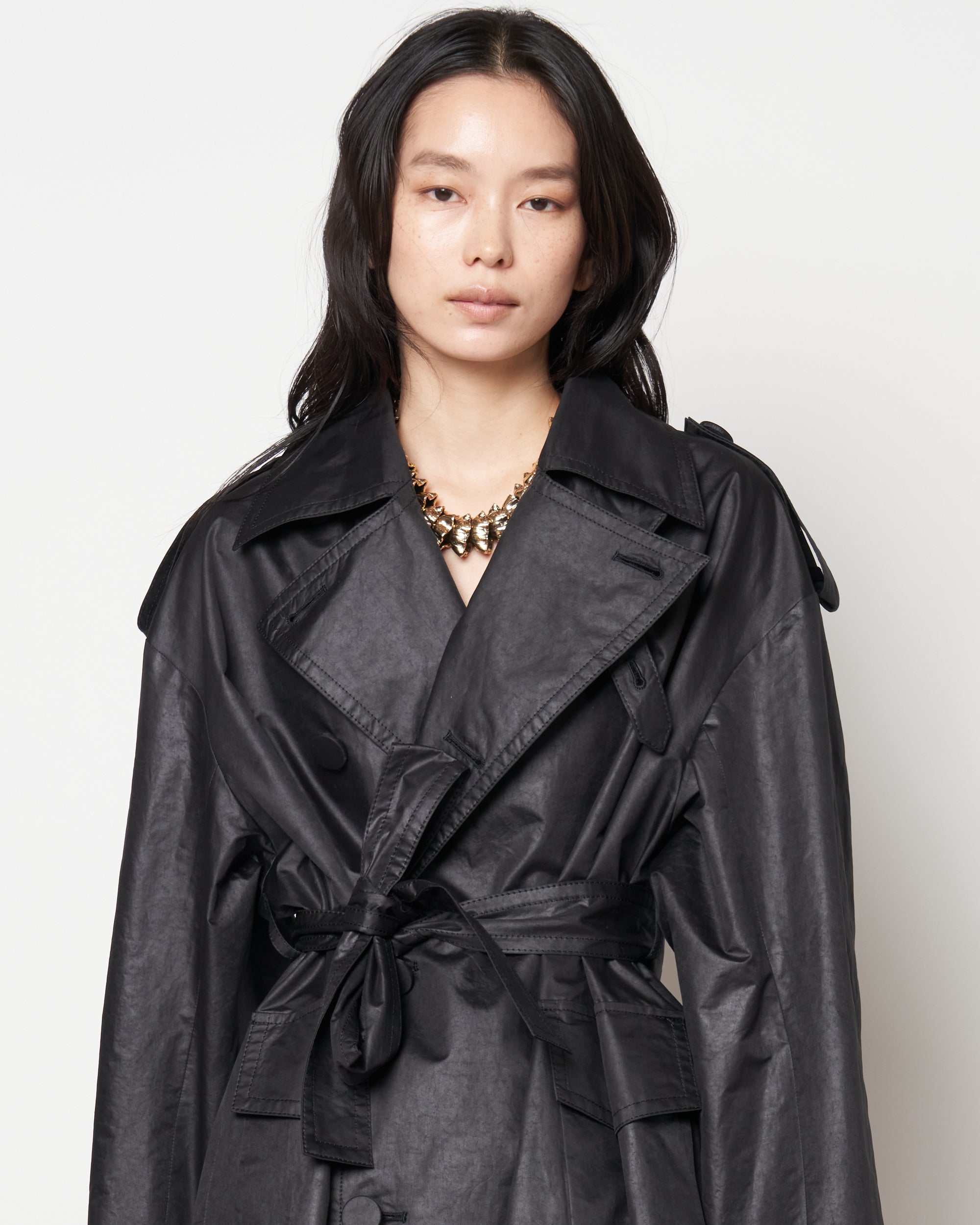 MATILDA - NYLON TRENCH COAT