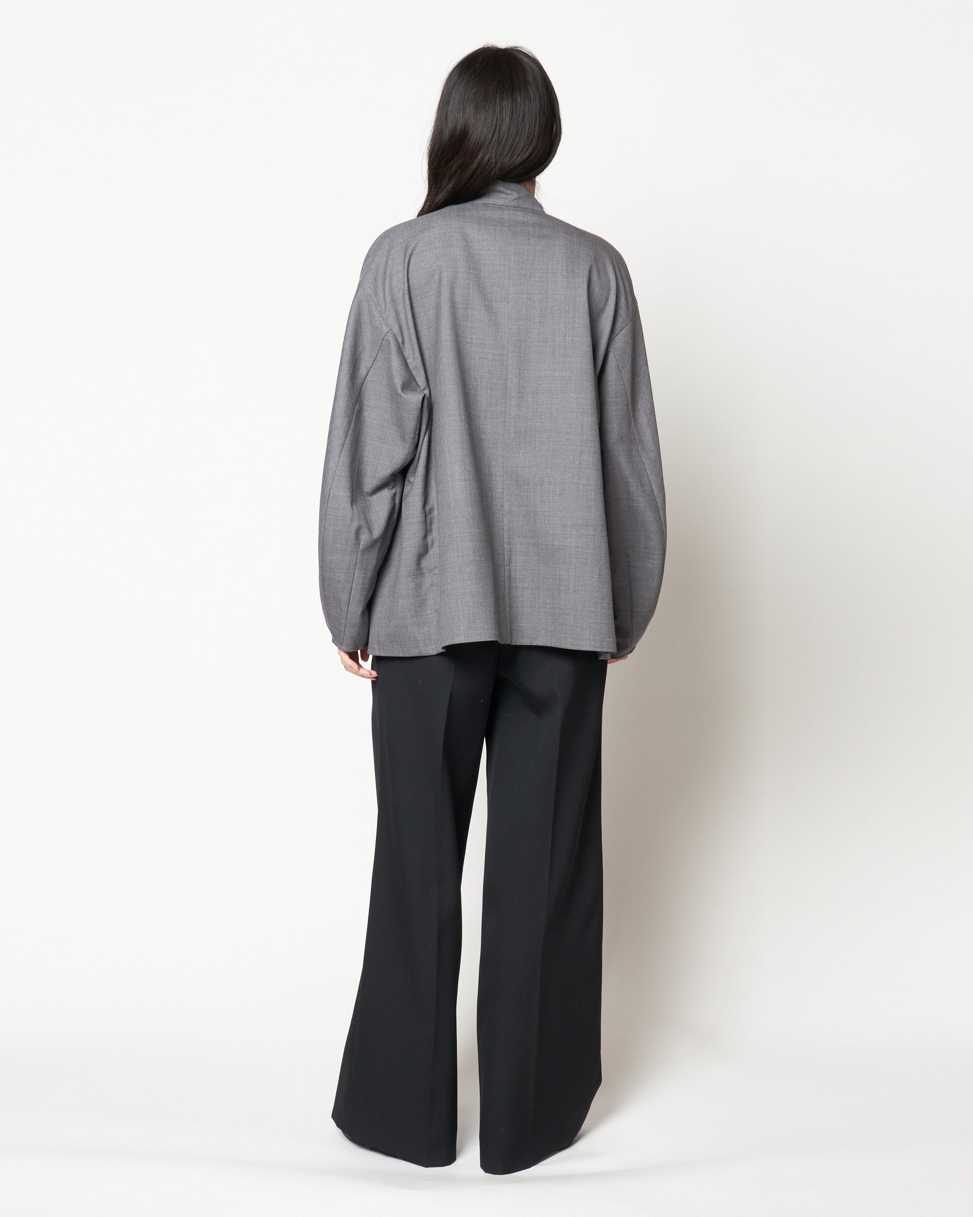 HEPBURN - WOOL BUTTON TOP