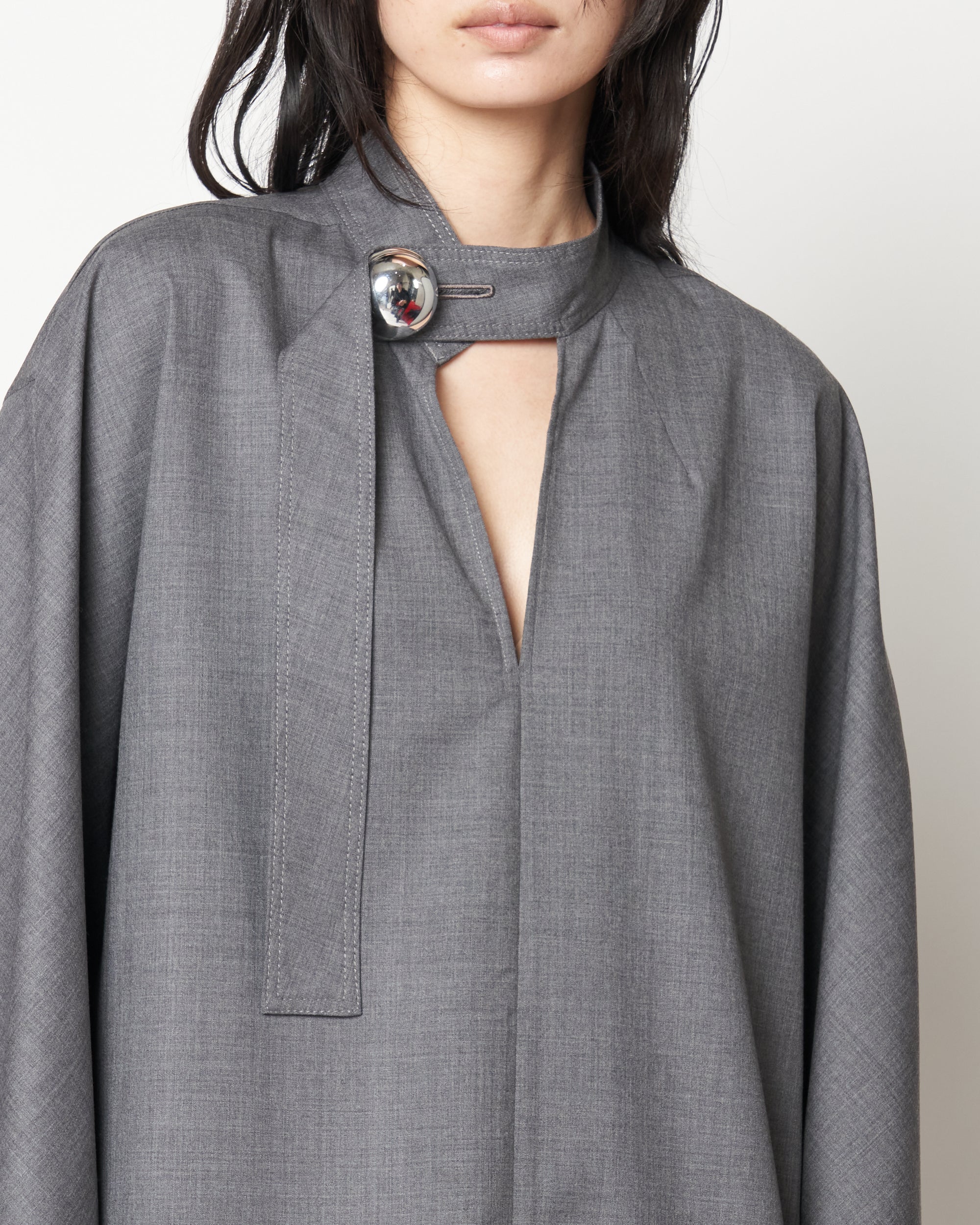 HEPBURN - WOOL BUTTON TOP