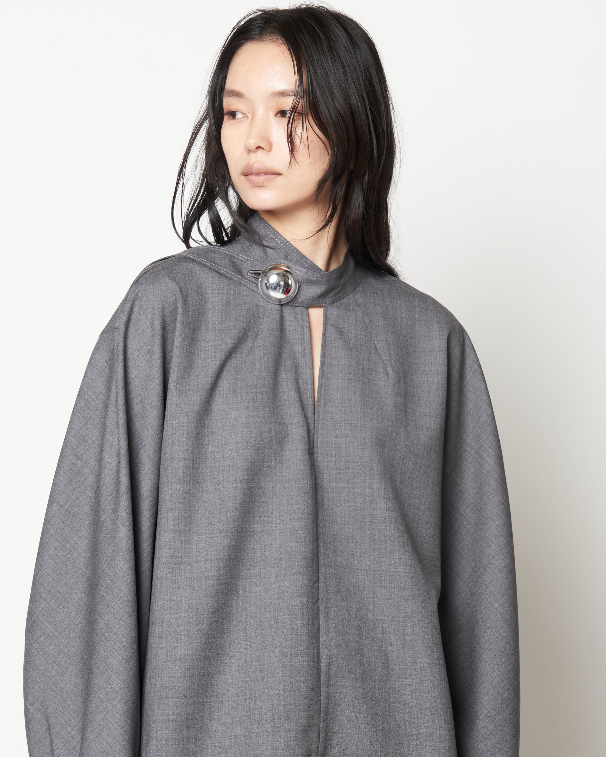 HEPBURN - WOOL BUTTON TOP