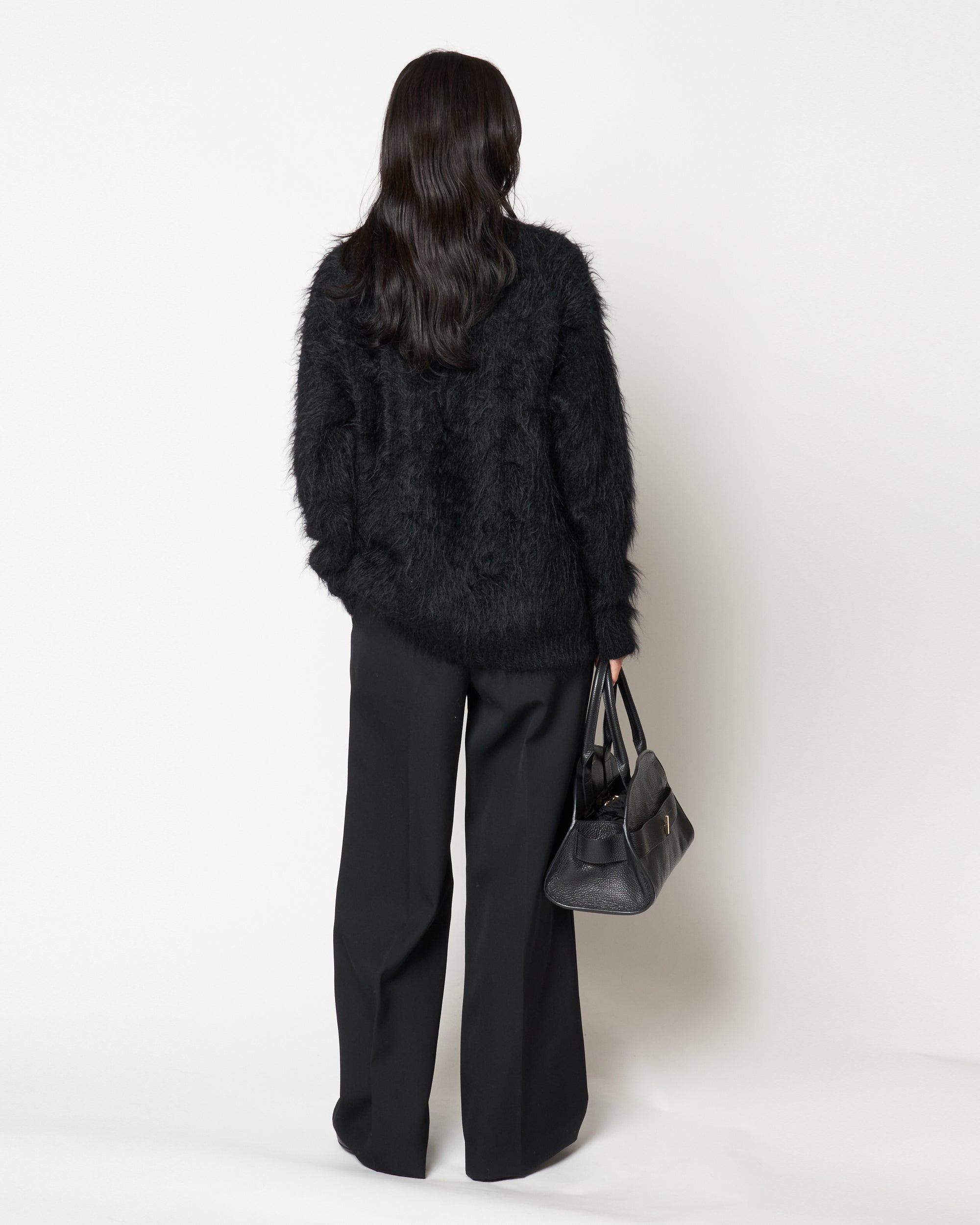 MARSHA - MOHAIR CREW NECK SWEATER