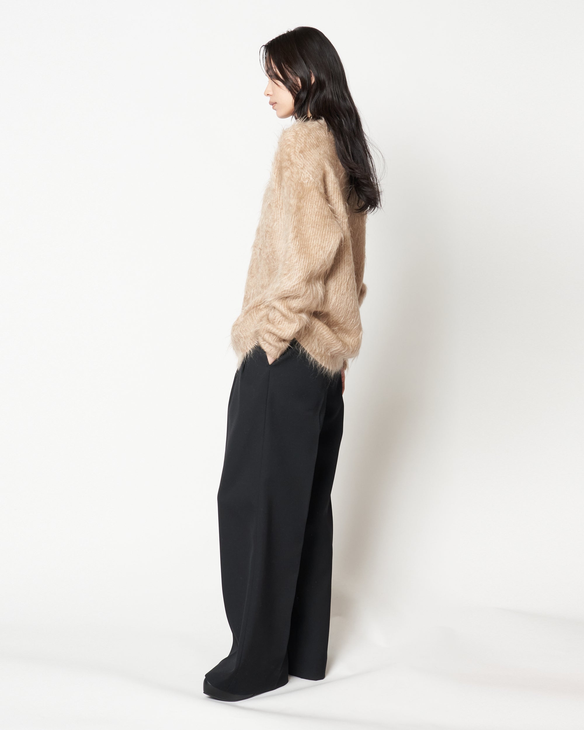 MARSHA - MOHAIR CREW NECK SWEATER