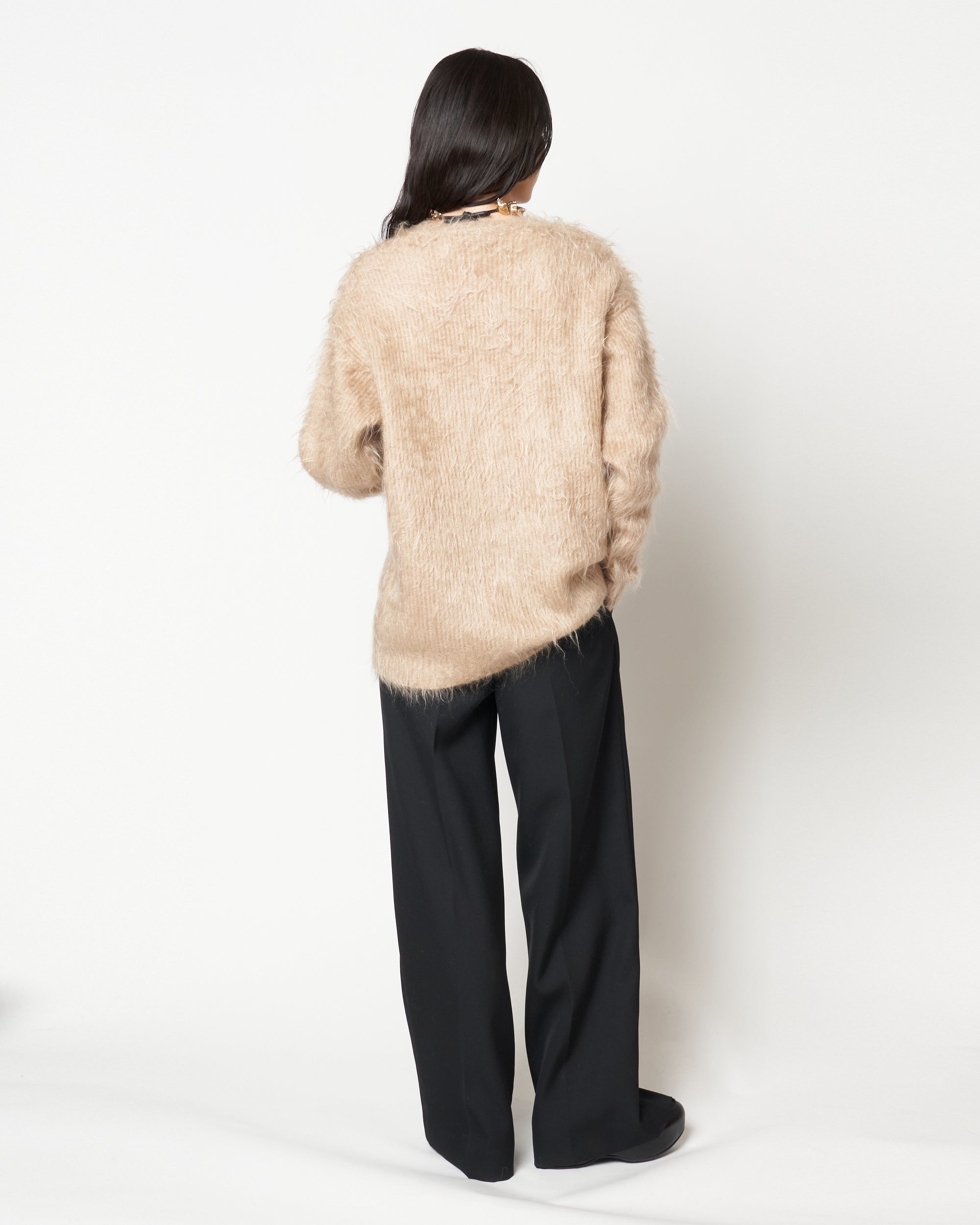 MARSHA - MOHAIR CREW NECK SWEATER