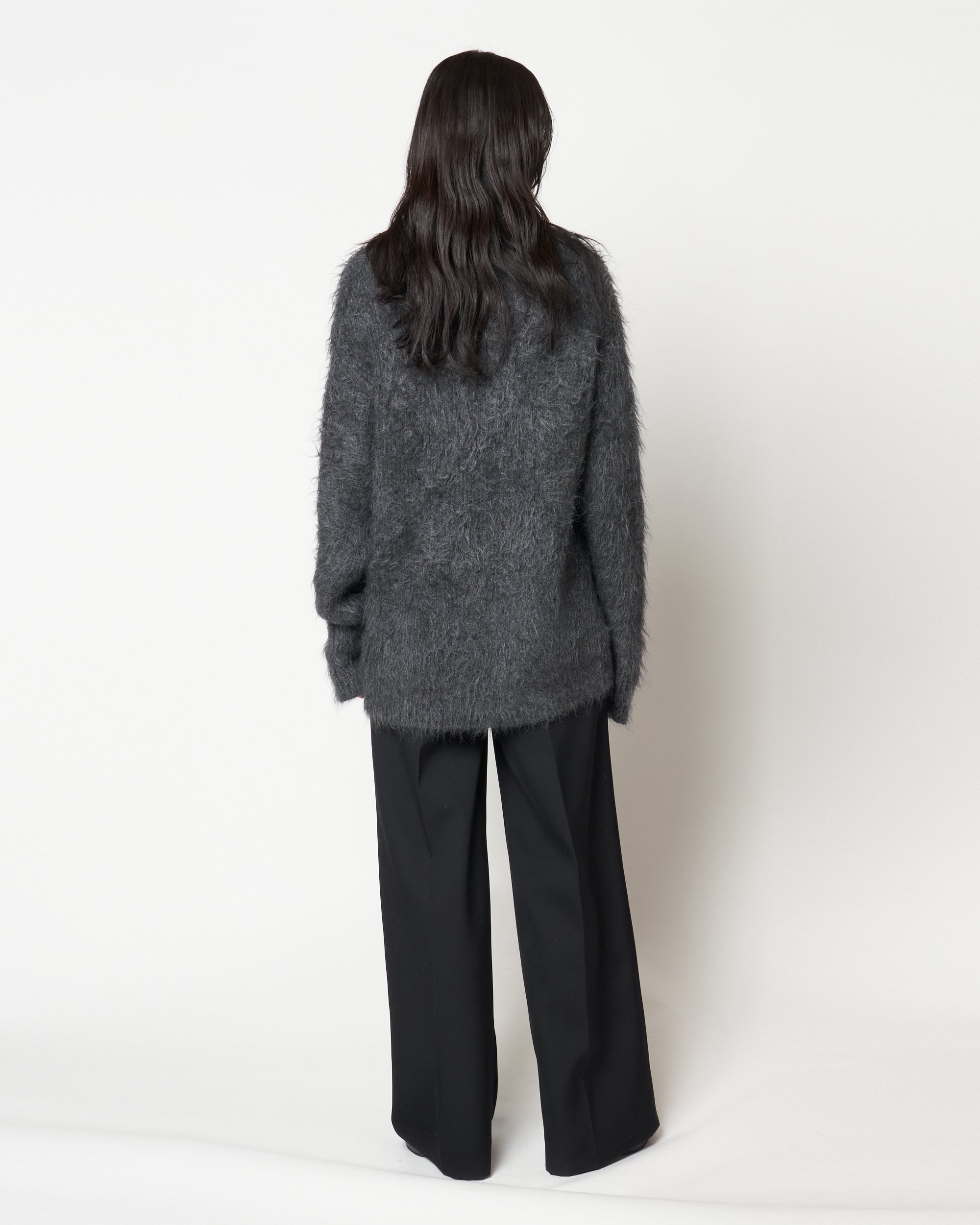 MARSHA - MOHAIR CREW NECK SWEATER