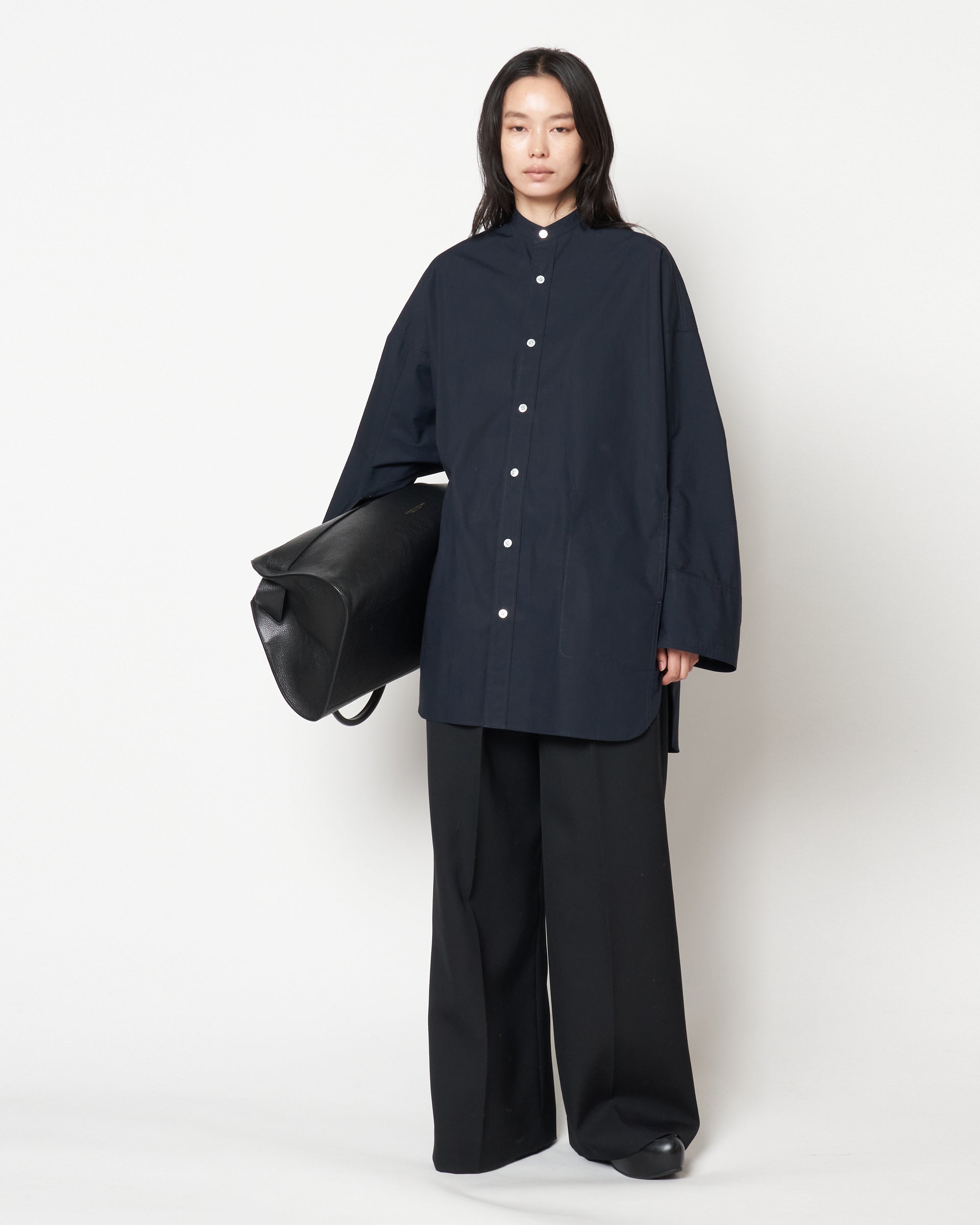 MARION - OVERSIZE COTTON VOLUME SHIRT