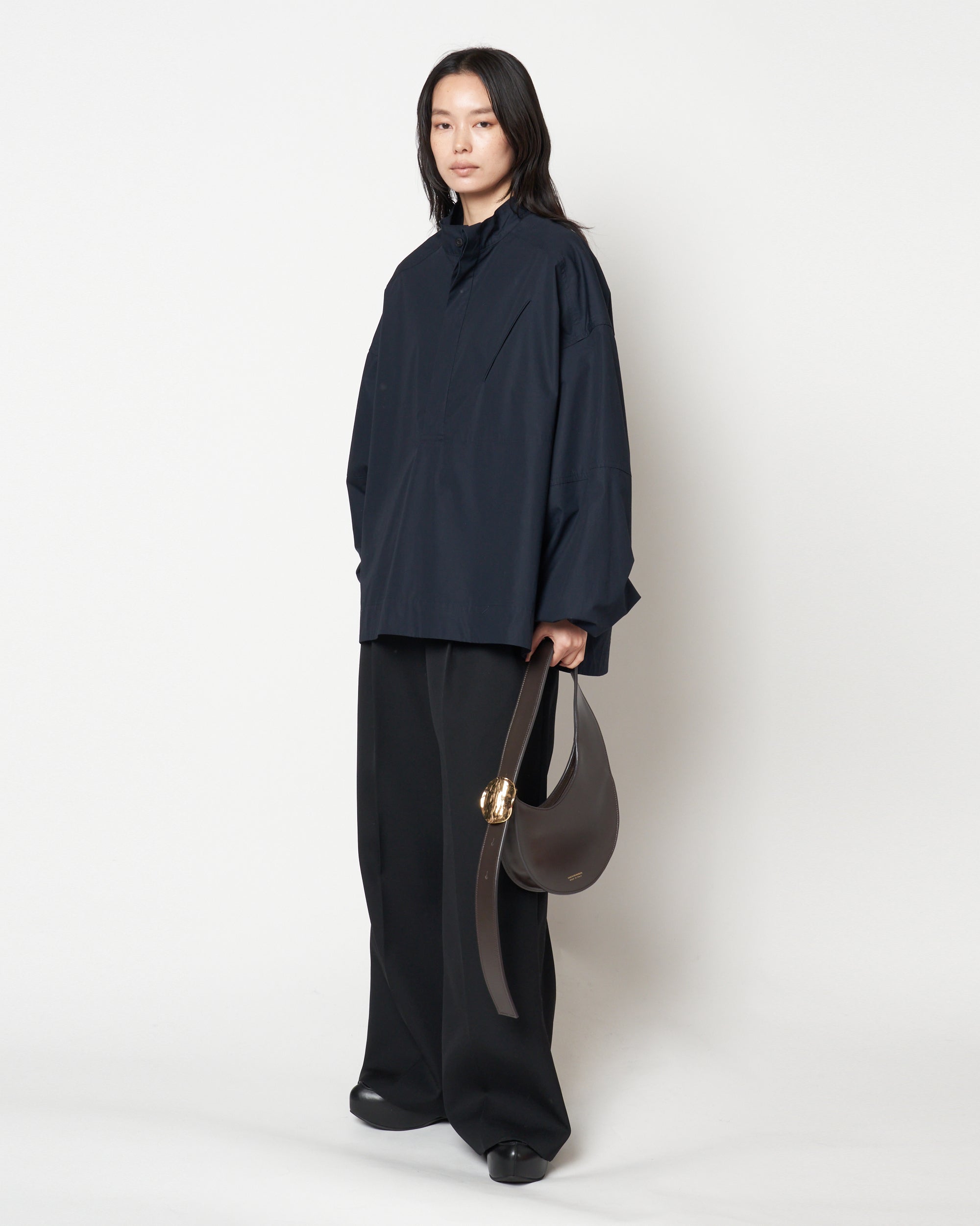MODESTA - ANORAK COTTON SHIRT
