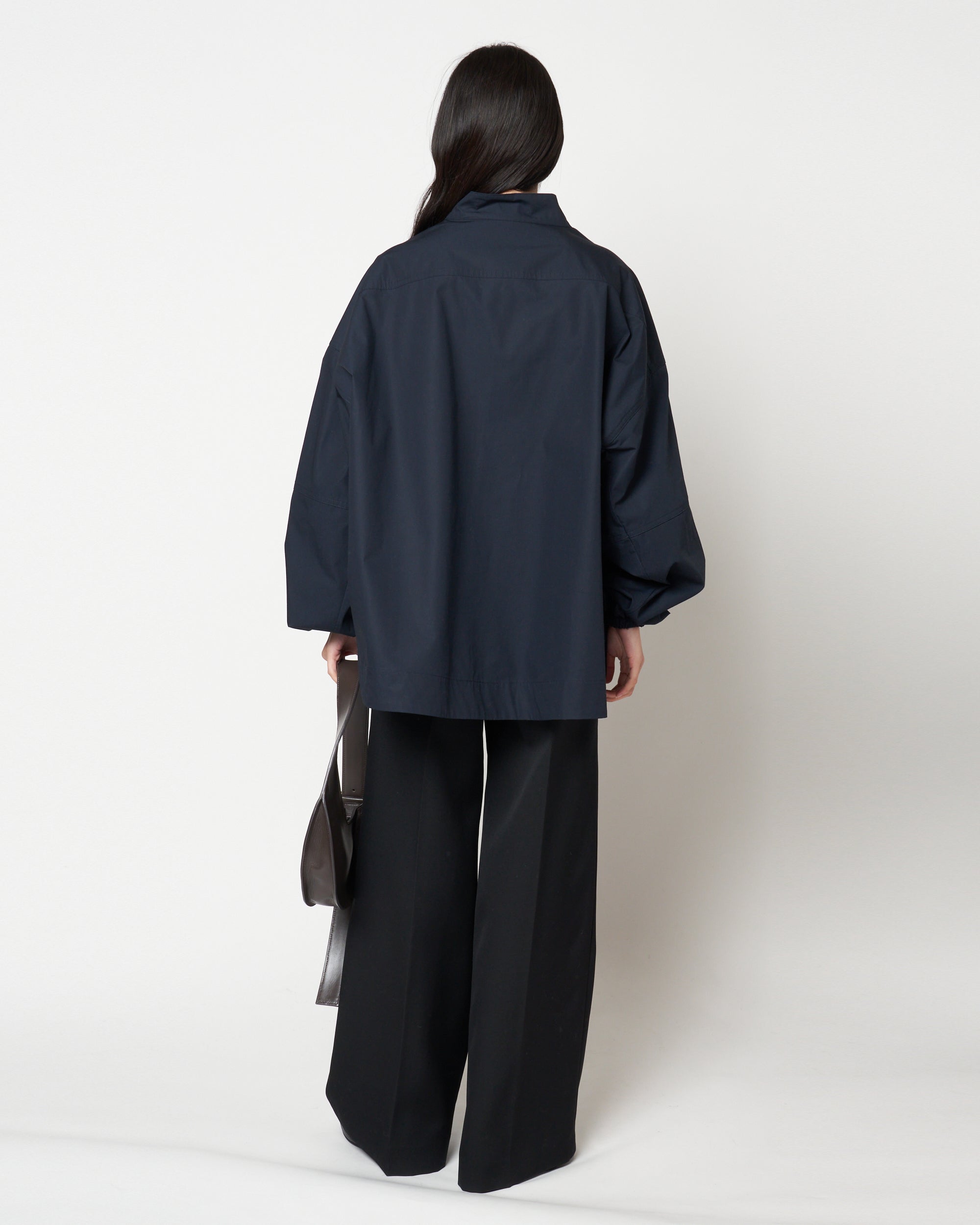 MODESTA - ANORAK COTTON SHIRT