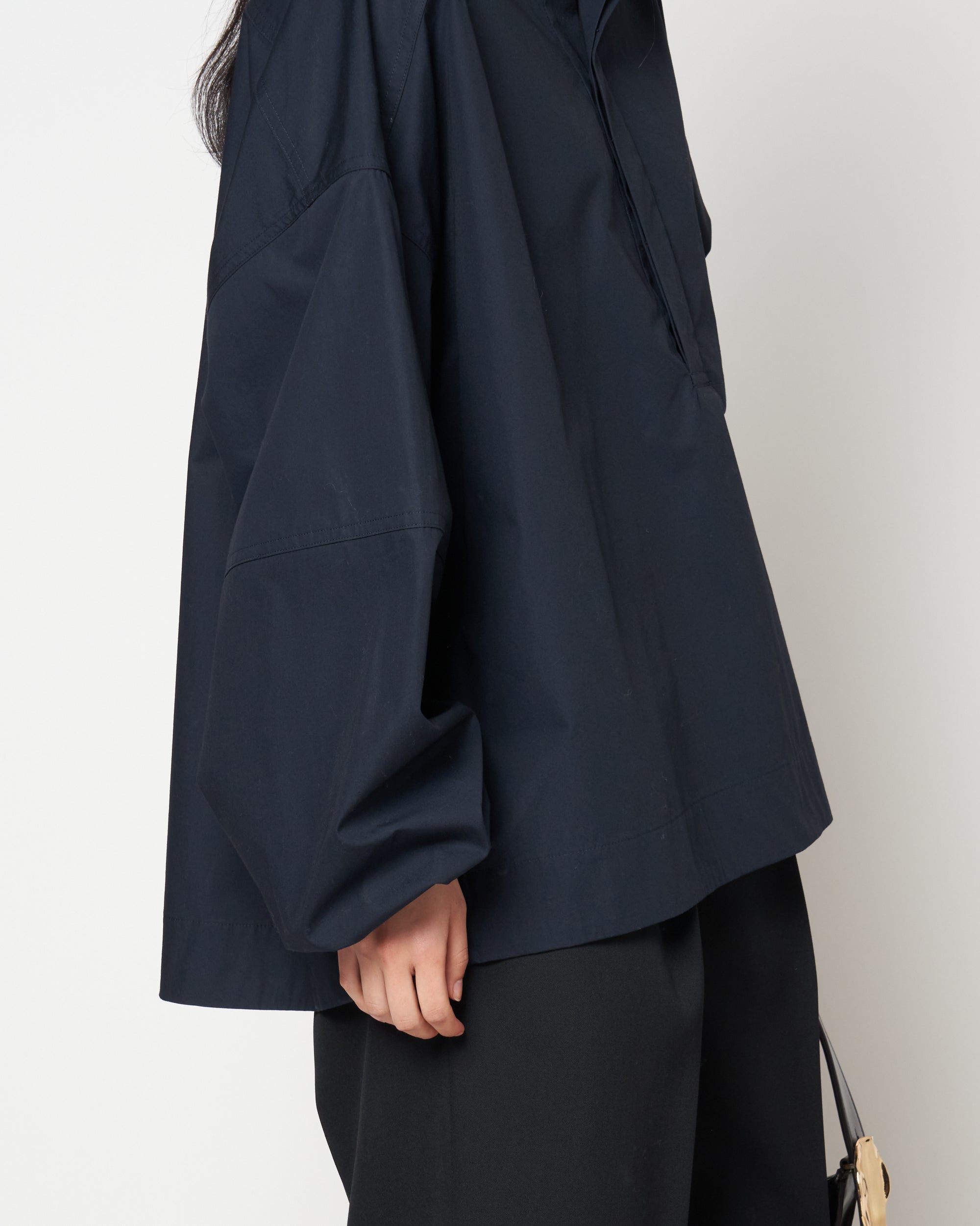MODESTA - ANORAK COTTON SHIRT