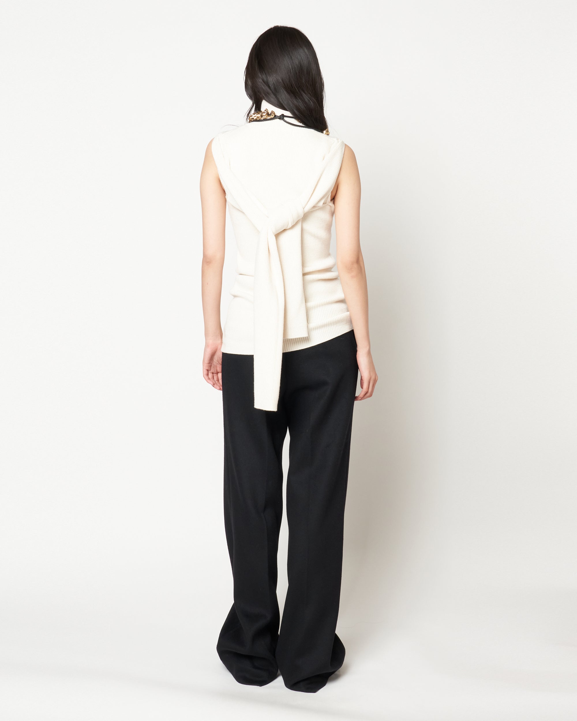 MARA - WOOL RIB MULTI WAY TOP