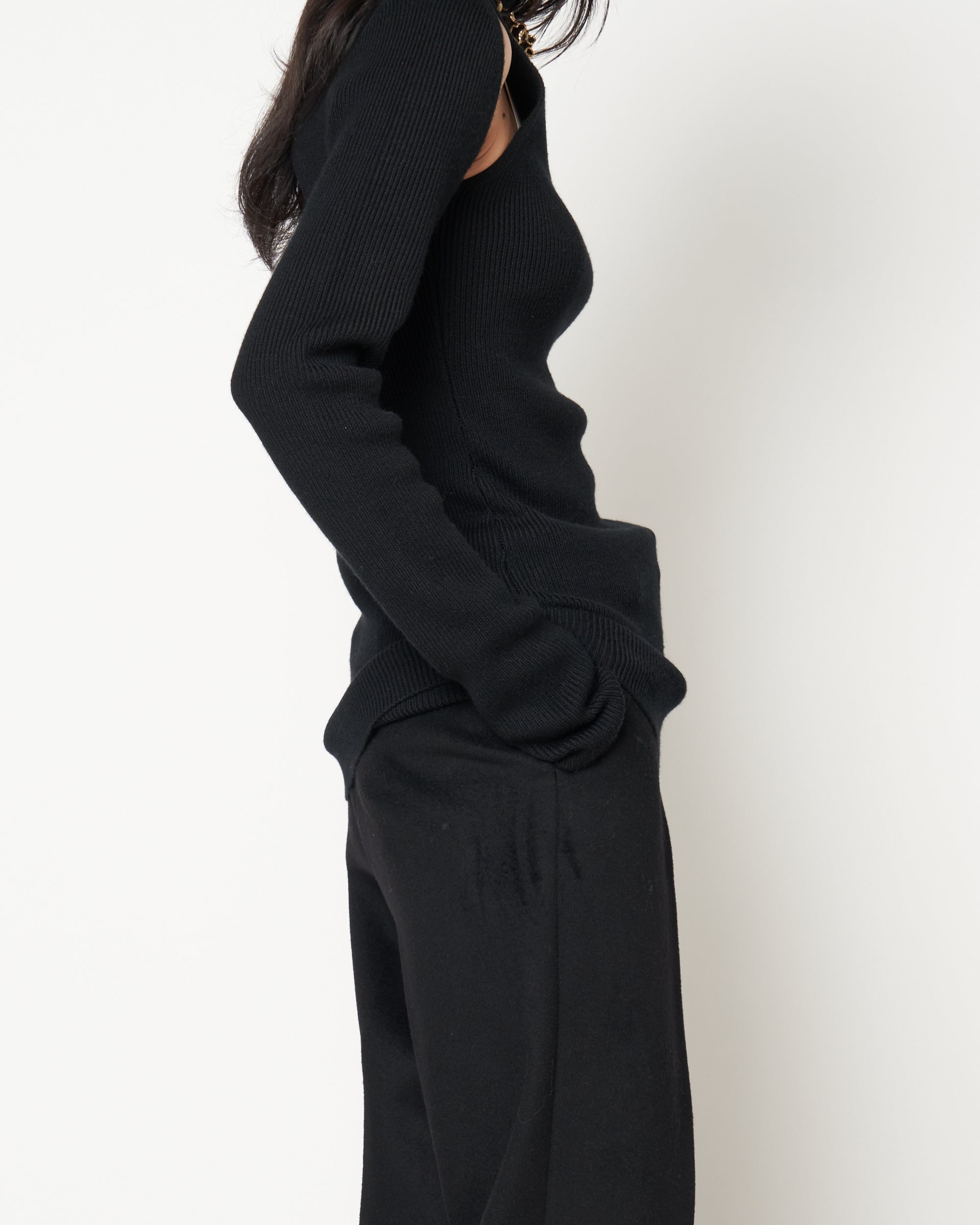 MARA - WOOL RIB MULTI WAY TOP