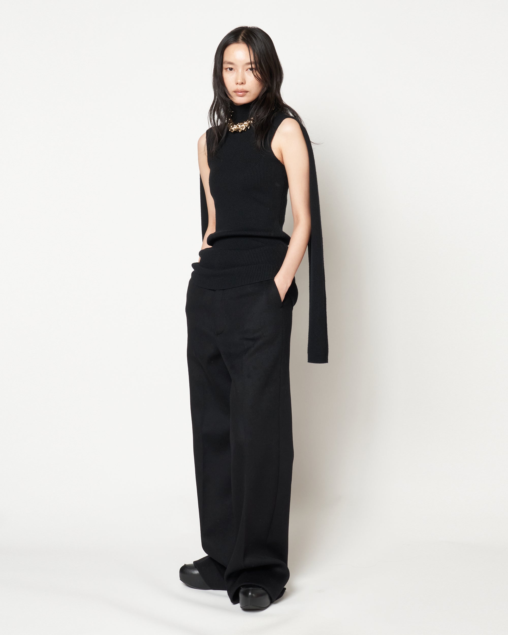 MARA - WOOL RIB MULTI WAY TOP