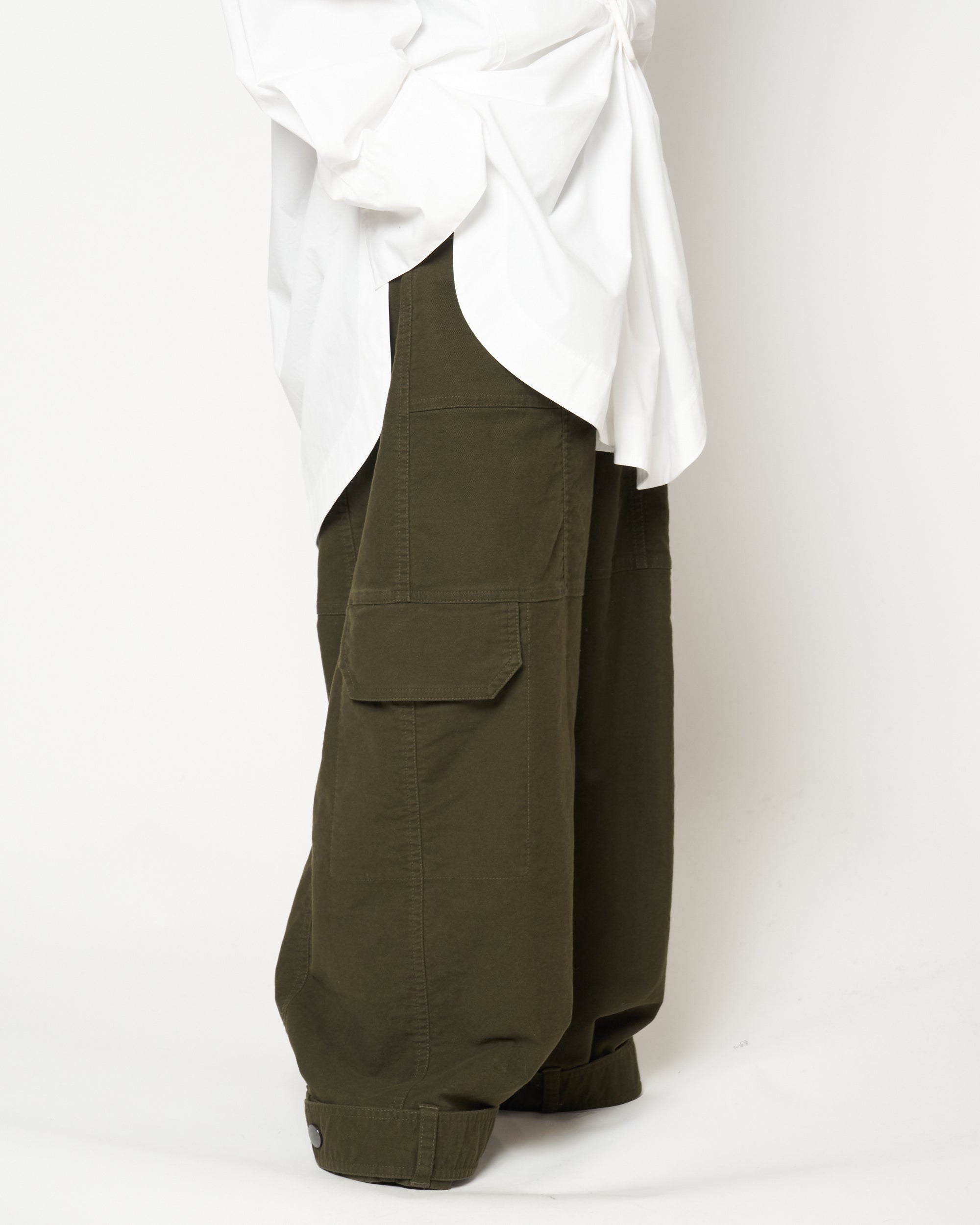 MARIETTA - COTTON OVERSIZE CARGO PANTS