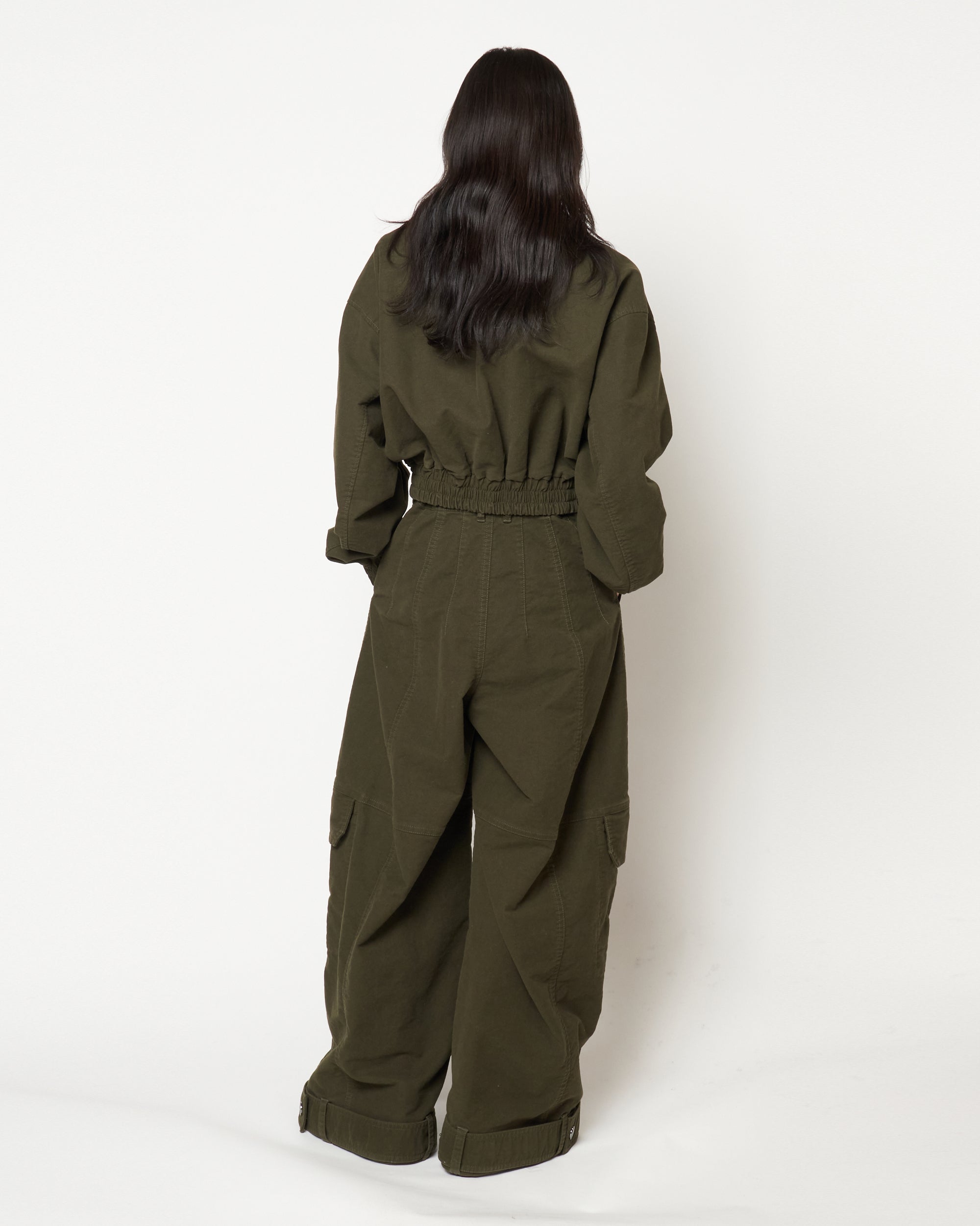 MARIETTA - COTTON OVERSIZE CARGO PANTS