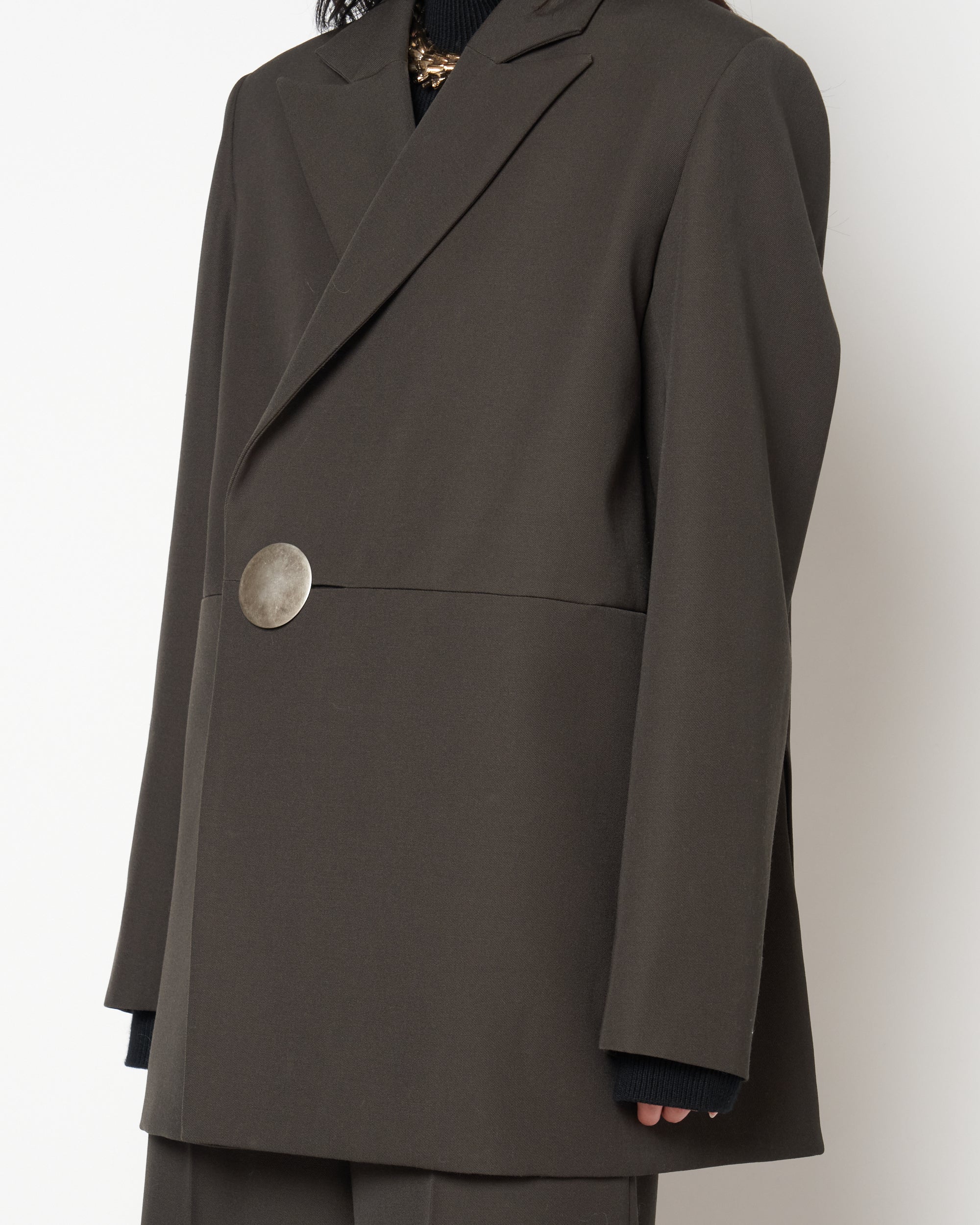 MADISON - WOOL GABARDINE TAILORED JACKET