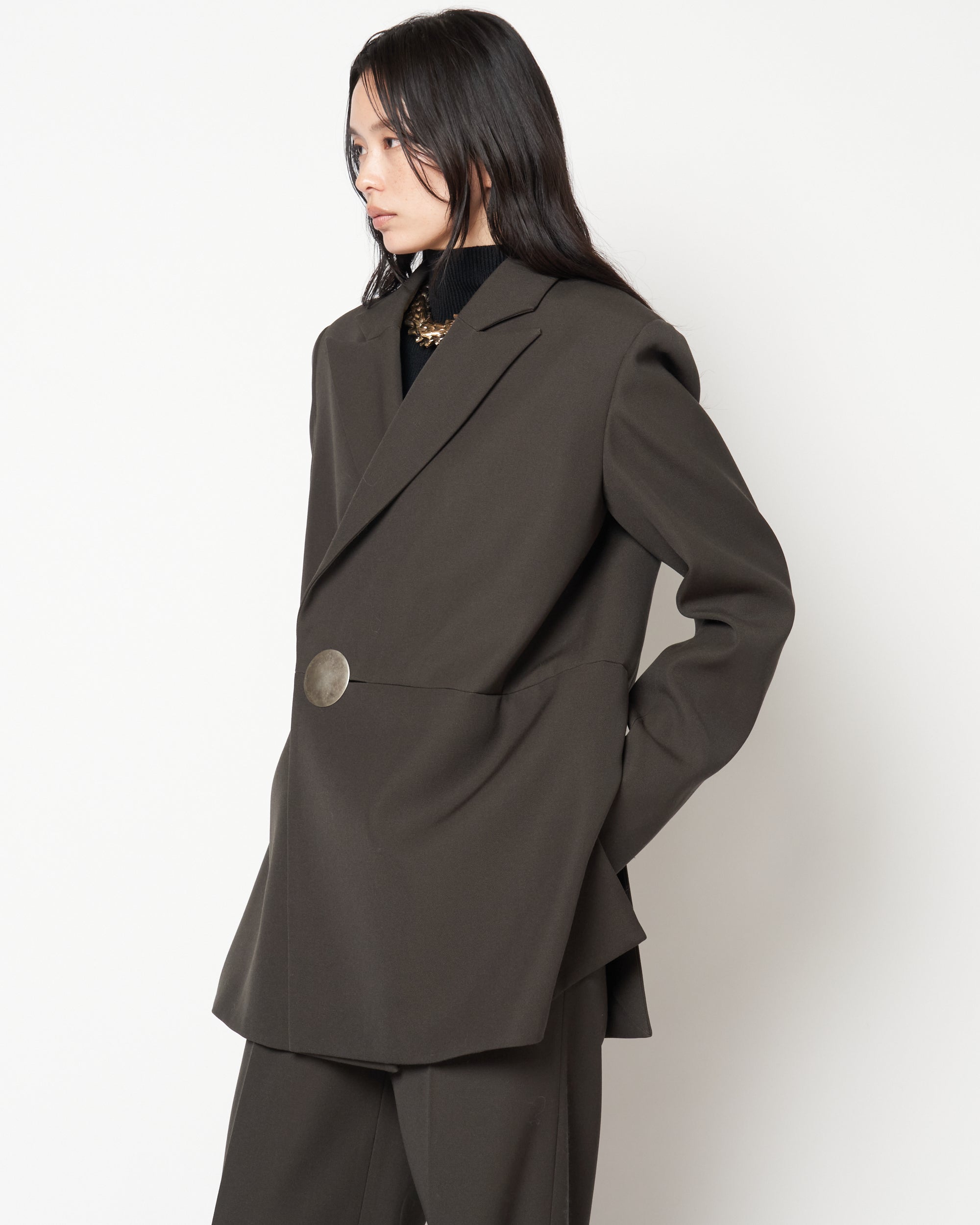 MADISON - WOOL GABARDINE TAILORED JACKET