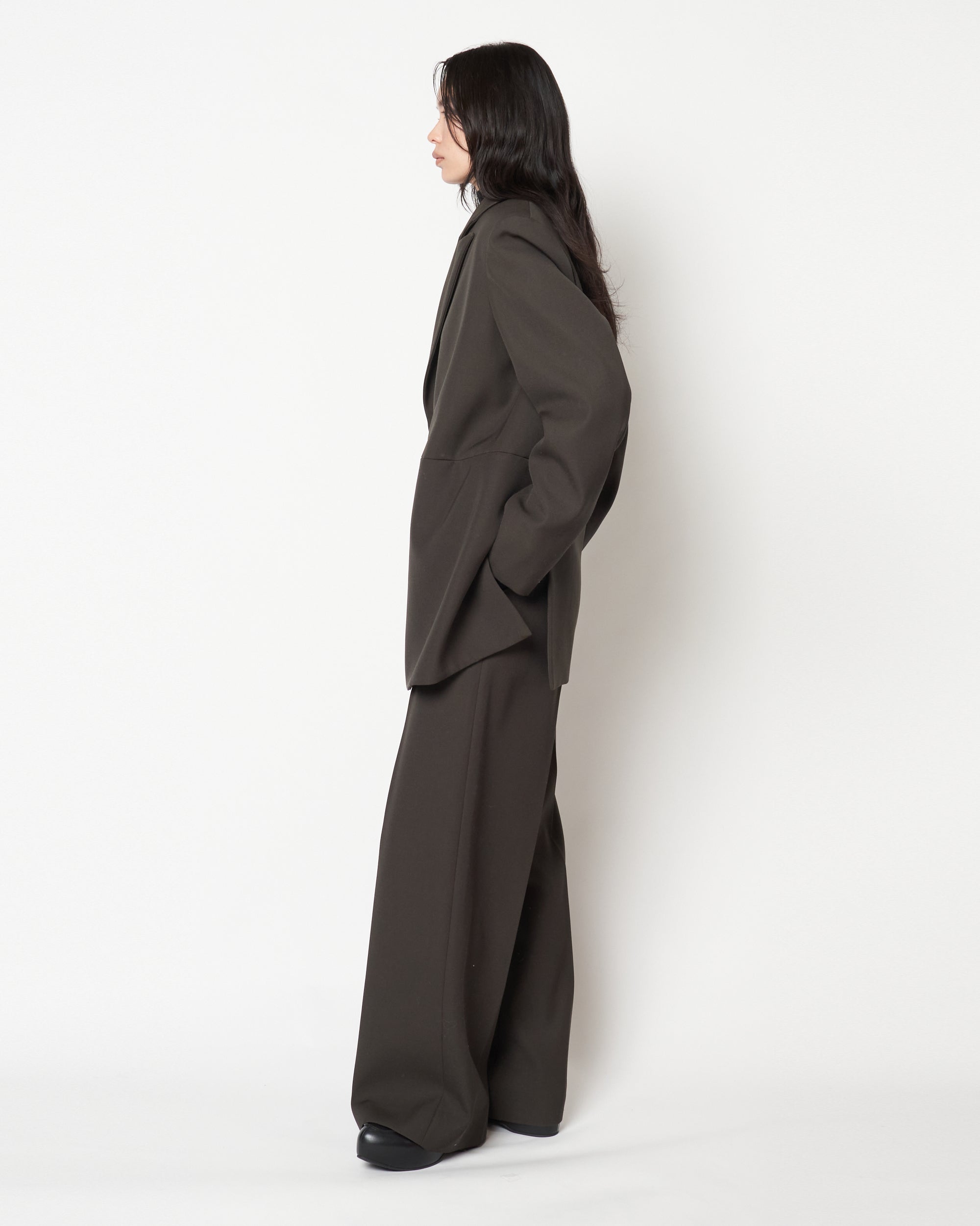 MADISON - WOOL GABARDINE TAILORED JACKET