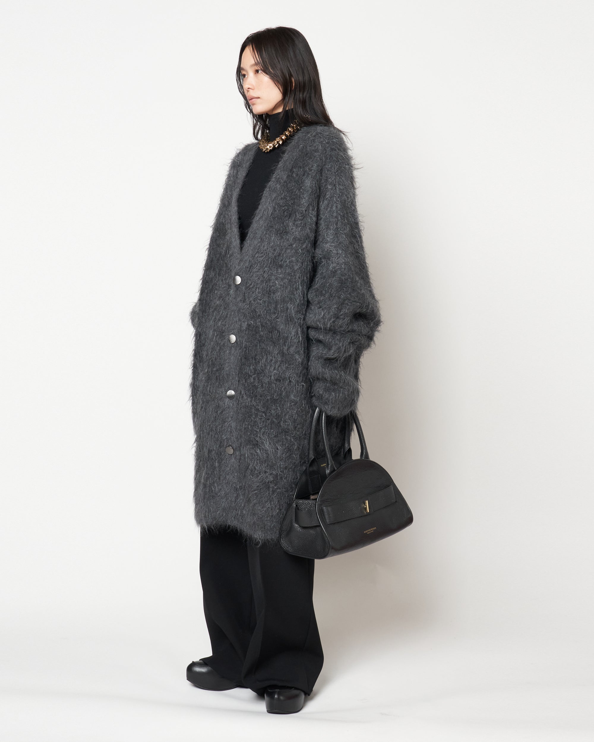 MICHELE - MOHAIR OVERSIZE CARDIGAN