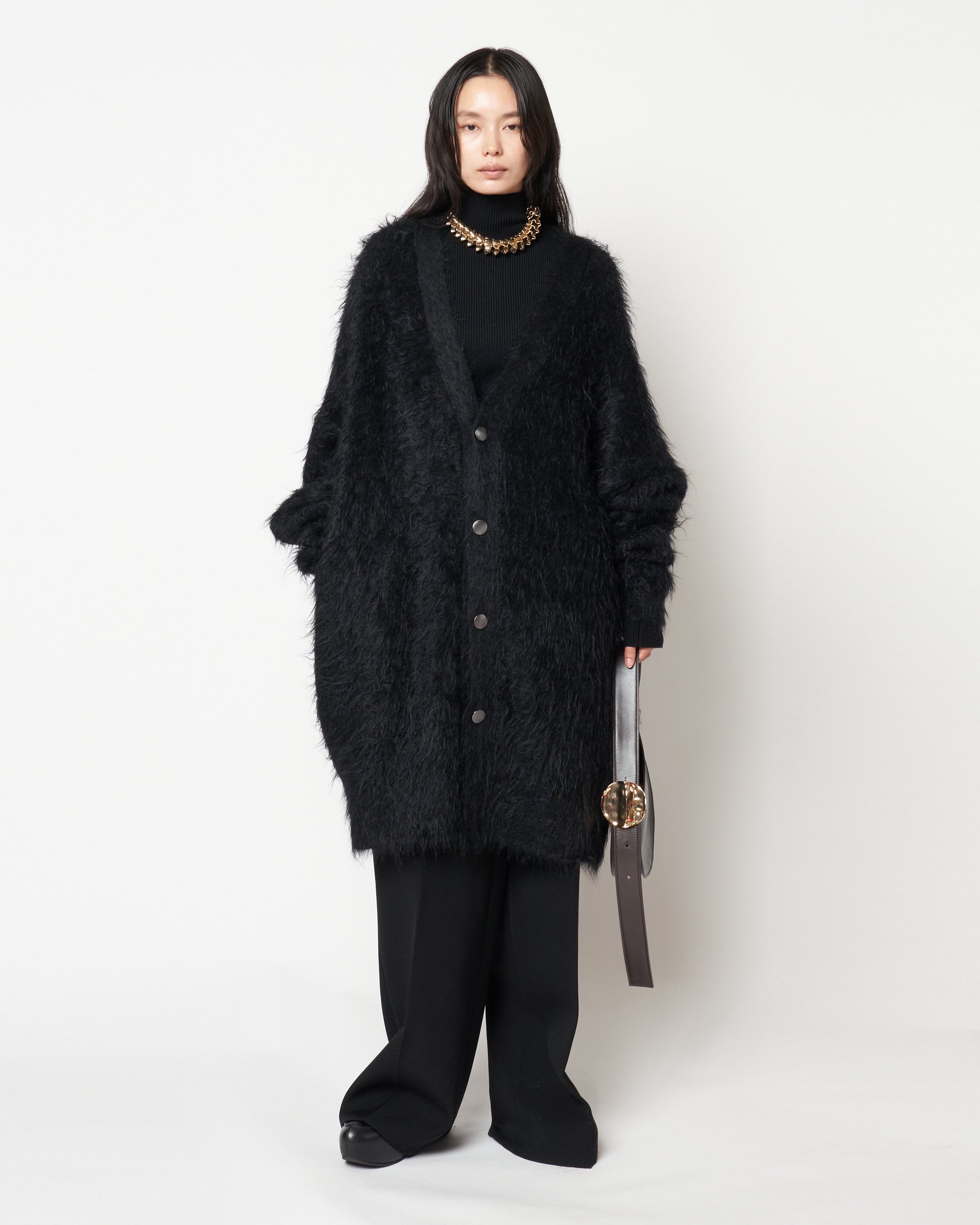 MICHELE - MOHAIR OVERSIZE CARDIGAN