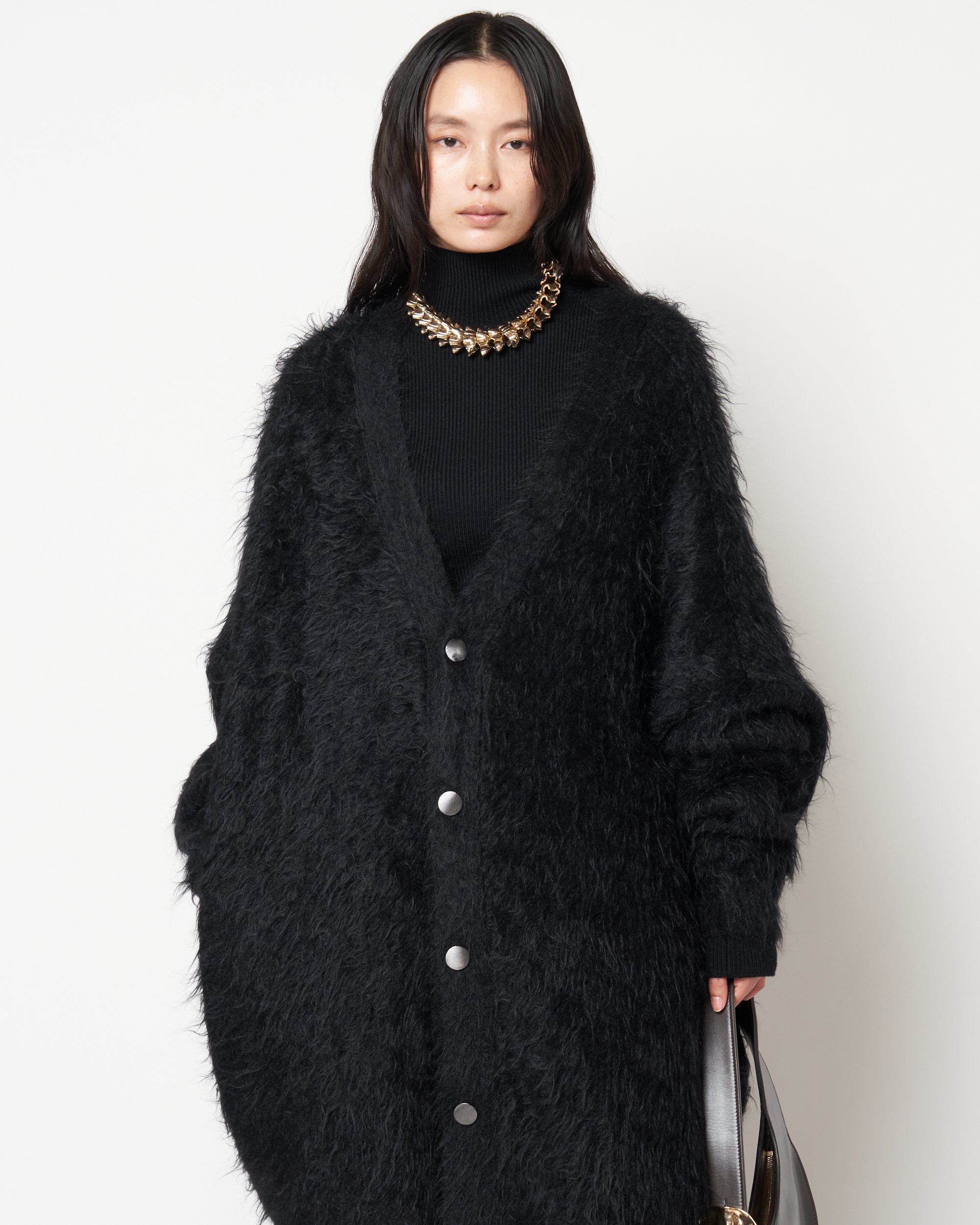 MICHELE - MOHAIR OVERSIZE CARDIGAN