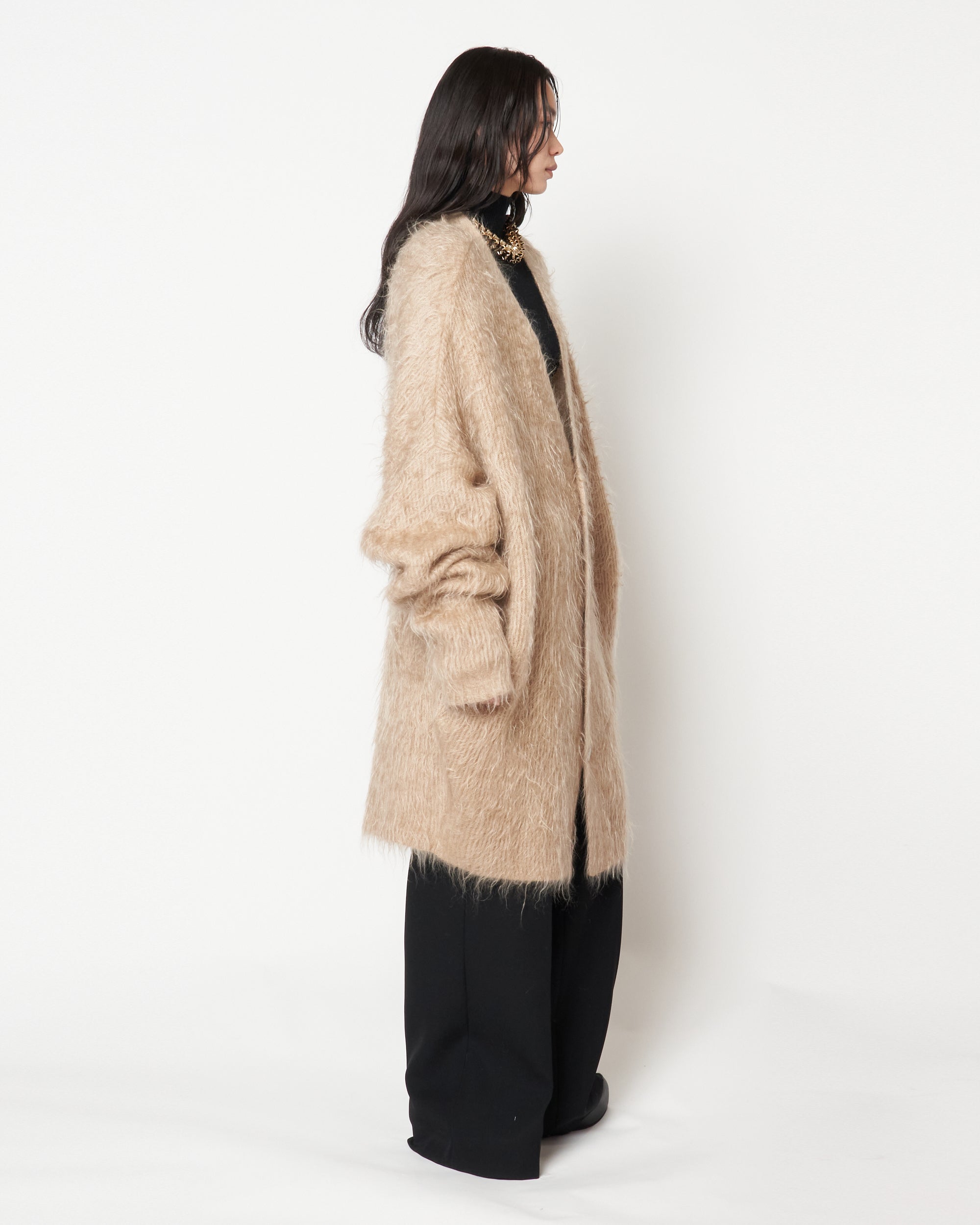 MICHELE - MOHAIR OVERSIZE CARDIGAN