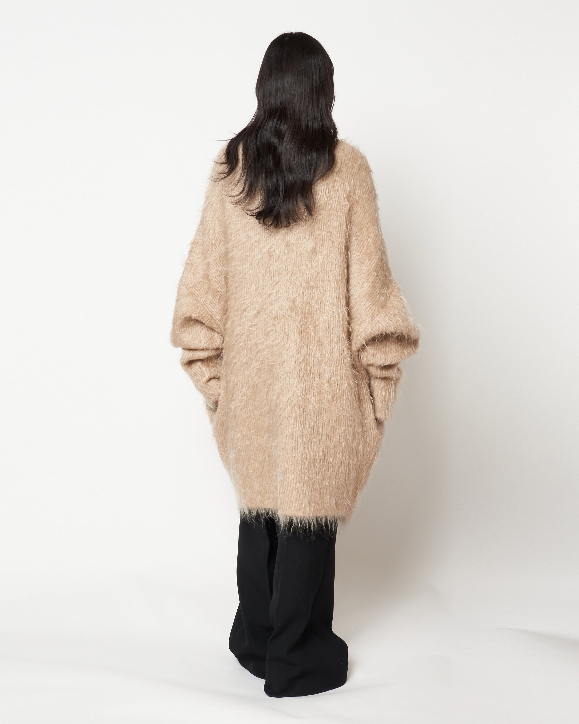 MICHELE - MOHAIR OVERSIZE CARDIGAN