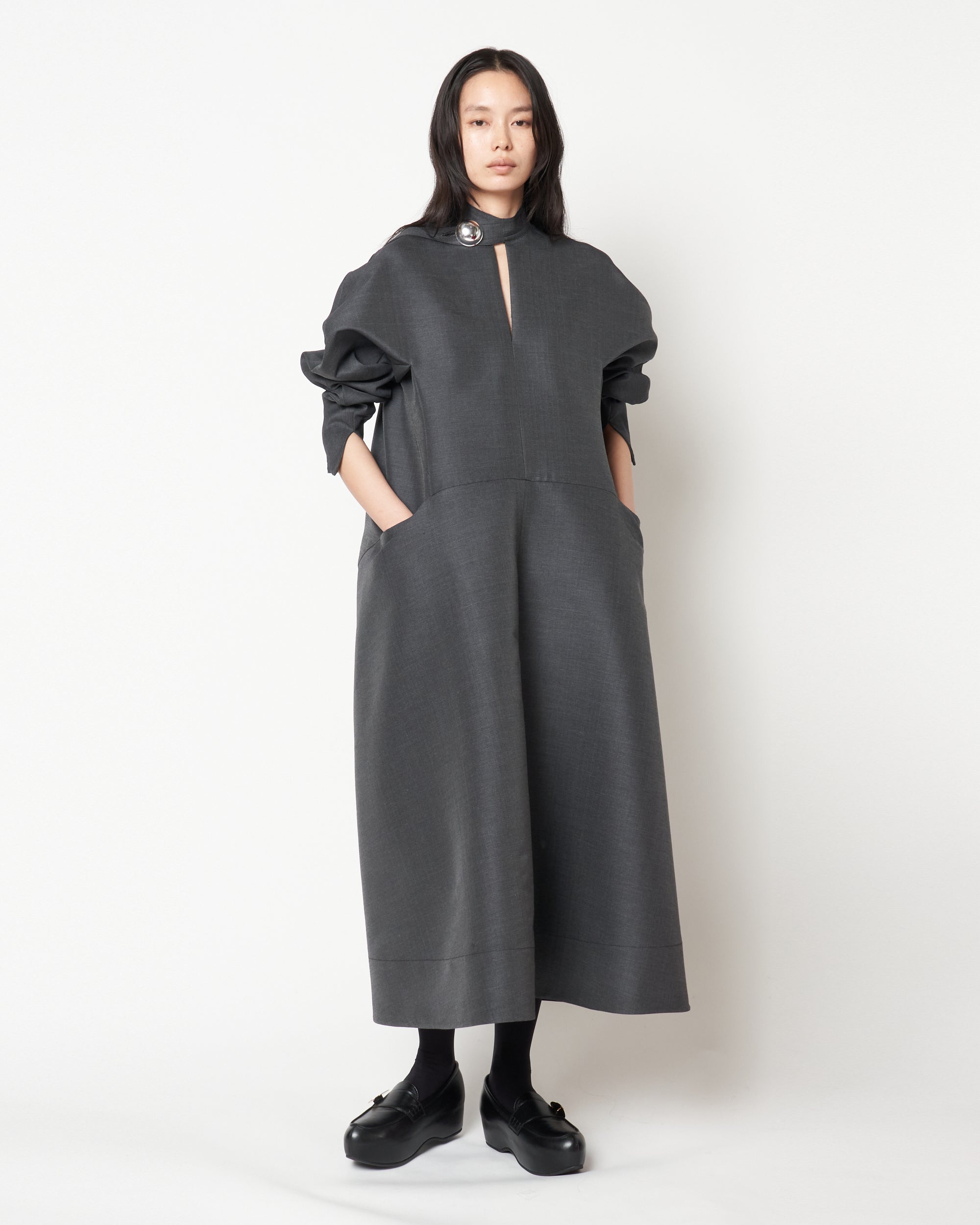 ELIANA - ROUND SHAPED VOLUME DRESS
