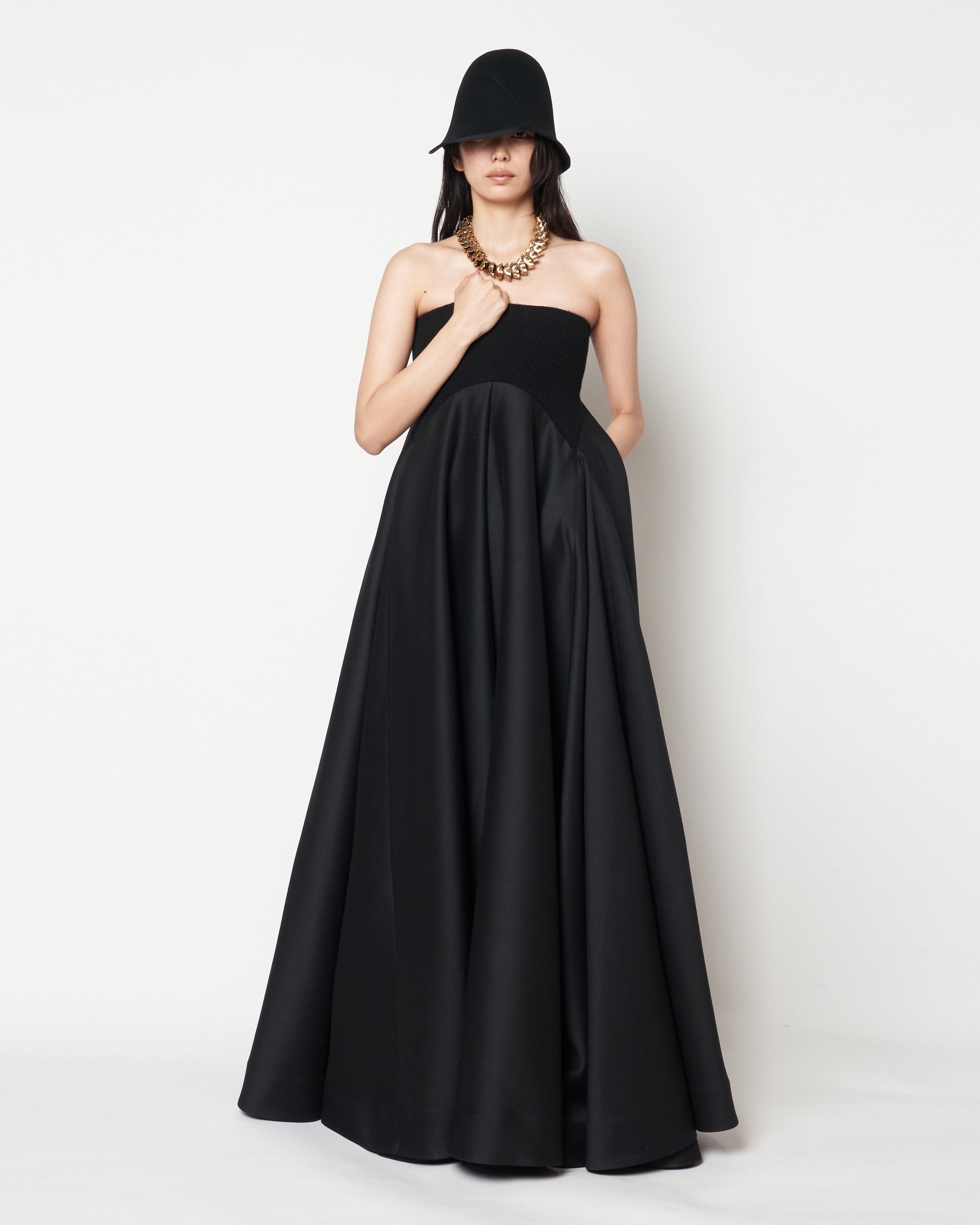 MAUREEN - SILK WOOL TUBE DRESS