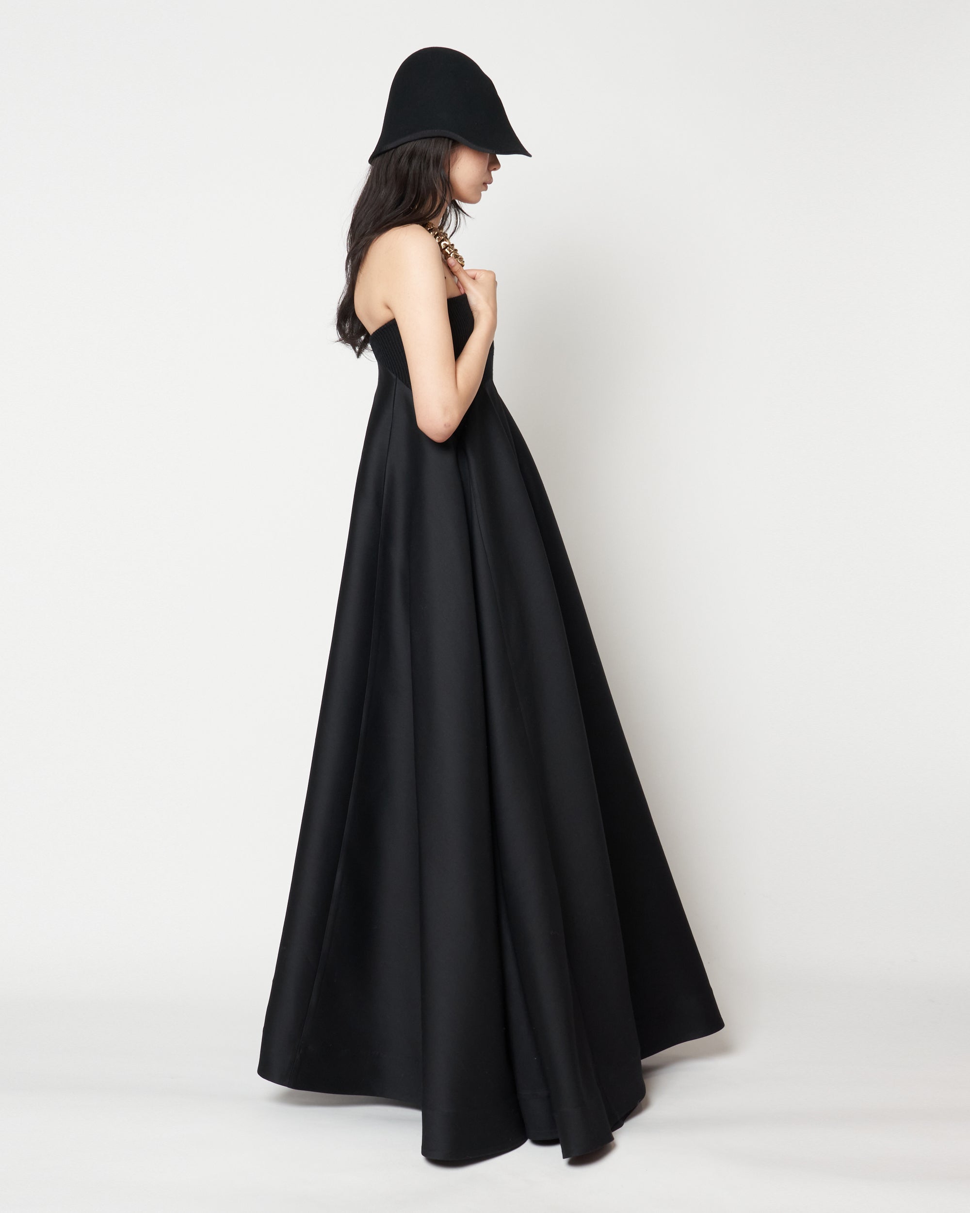 MAUREEN - SILK WOOL TUBE DRESS