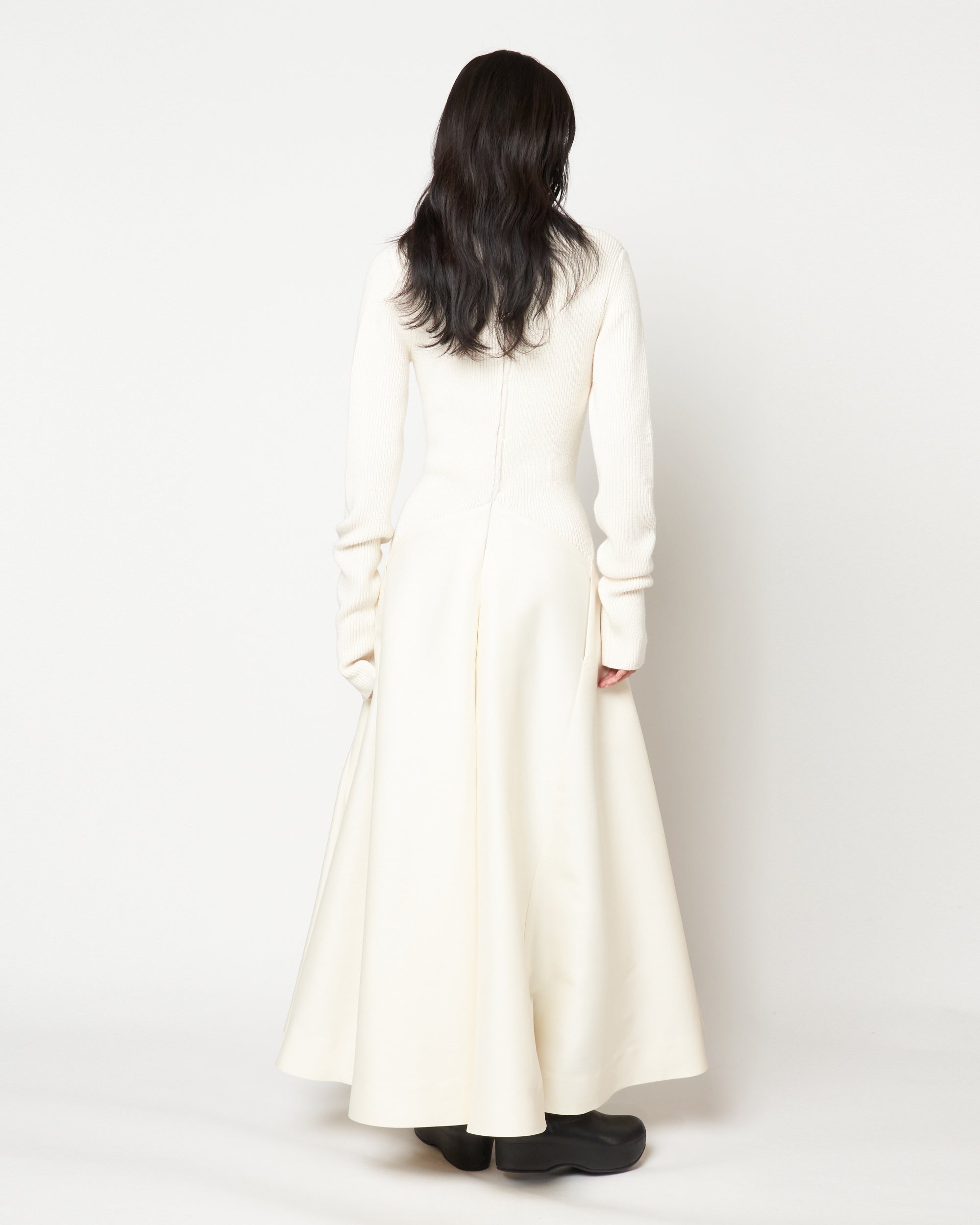 MARTINA - KNIT COMBINED DRESS