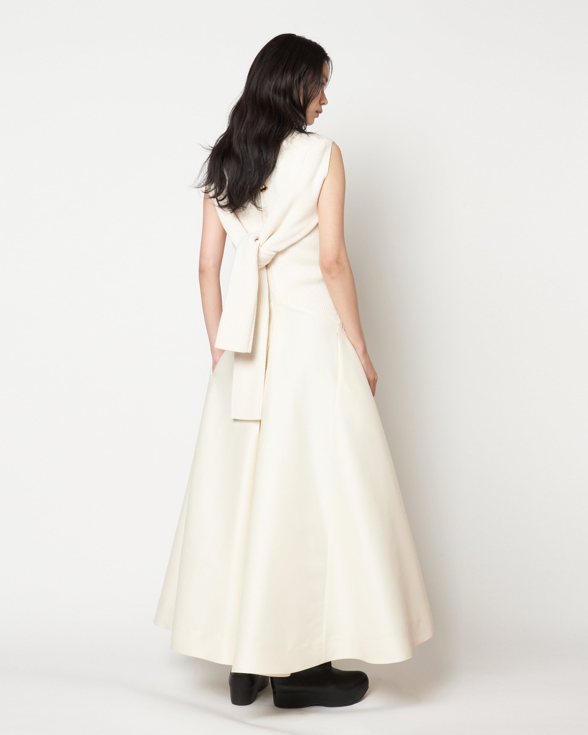 MARTINA - KNIT COMBINED DRESS