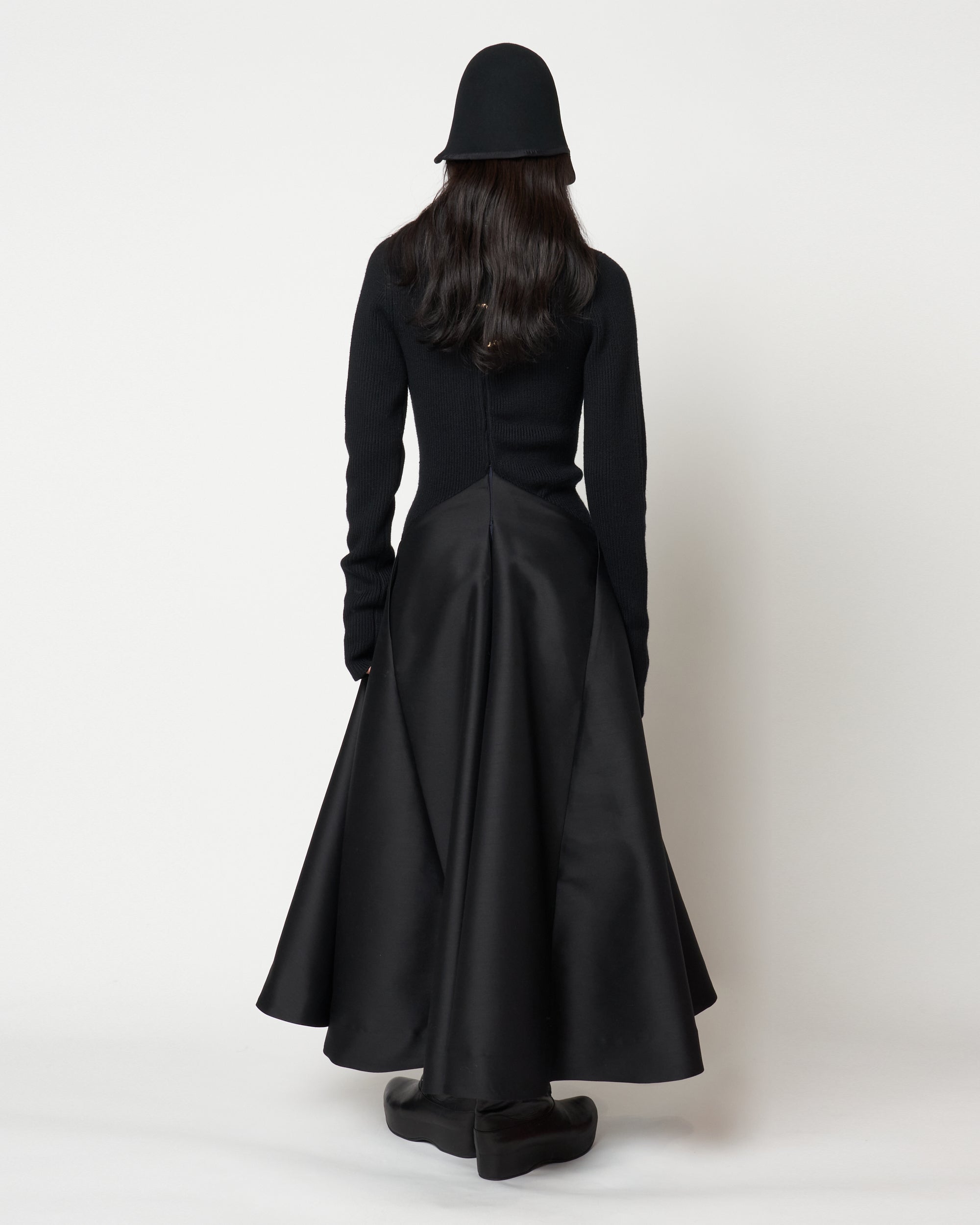 MARTINA - KNIT COMBINED DRESS