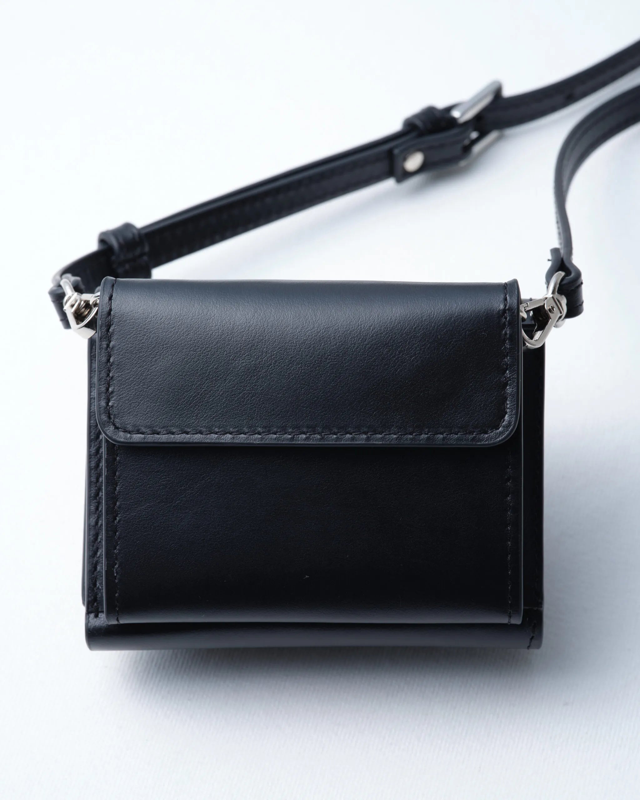 CUPOLA - SPHERE BUTTON LEATHER WALLET