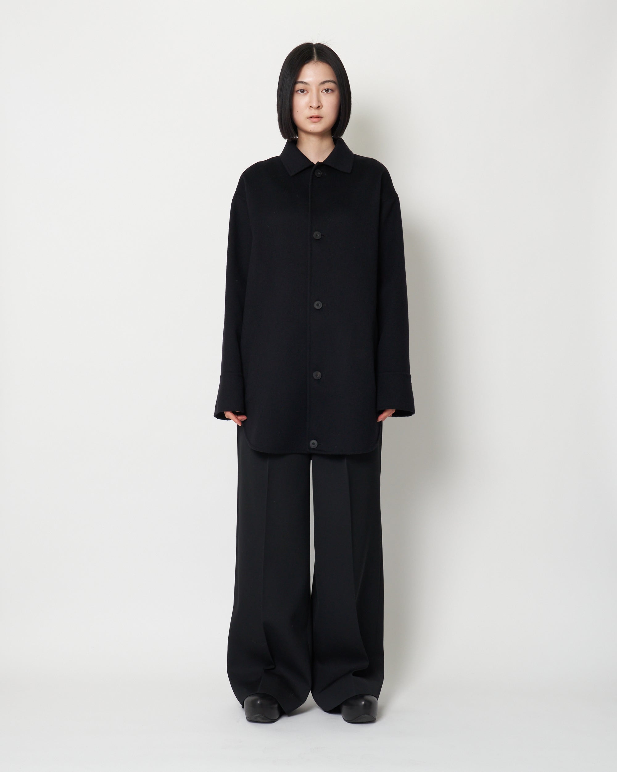 ESMERALDA- DOUBLE FACE WOOL CASHMERE SHIRT JACKET
