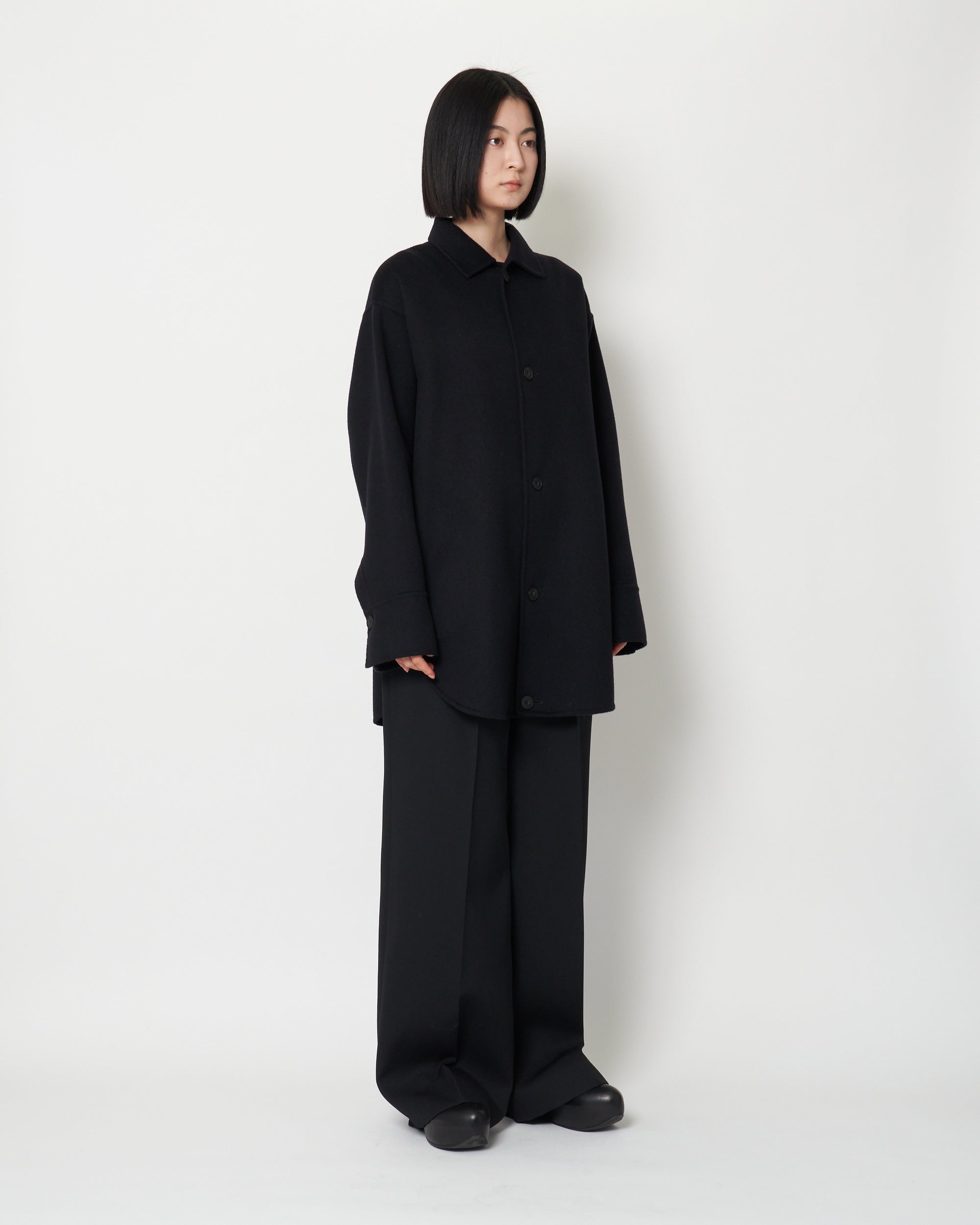 ESMERALDA- DOUBLE FACE WOOL CASHMERE SHIRT JACKET