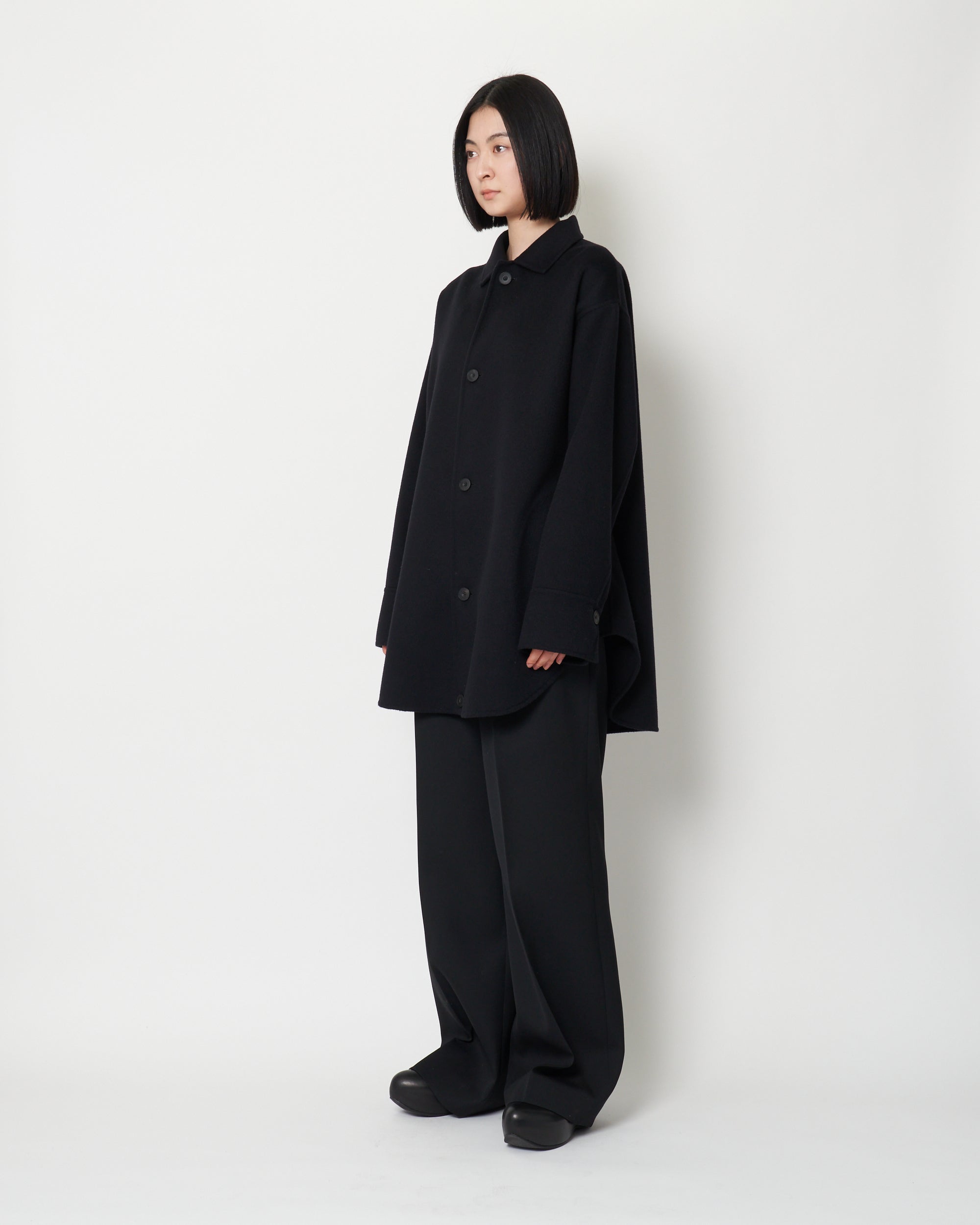 ESMERALDA- DOUBLE FACE WOOL CASHMERE SHIRT JACKET