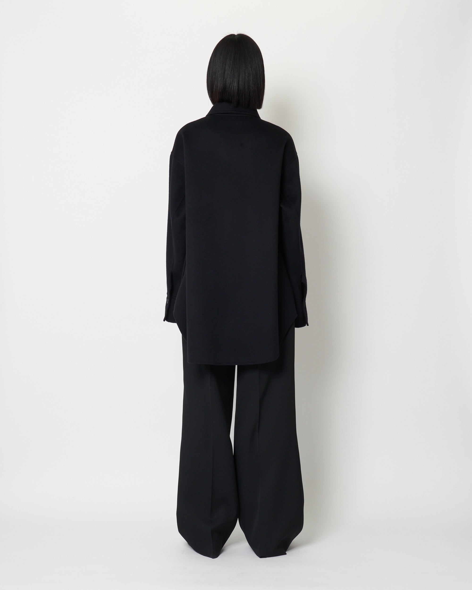 ESMERALDA- DOUBLE FACE WOOL CASHMERE SHIRT JACKET