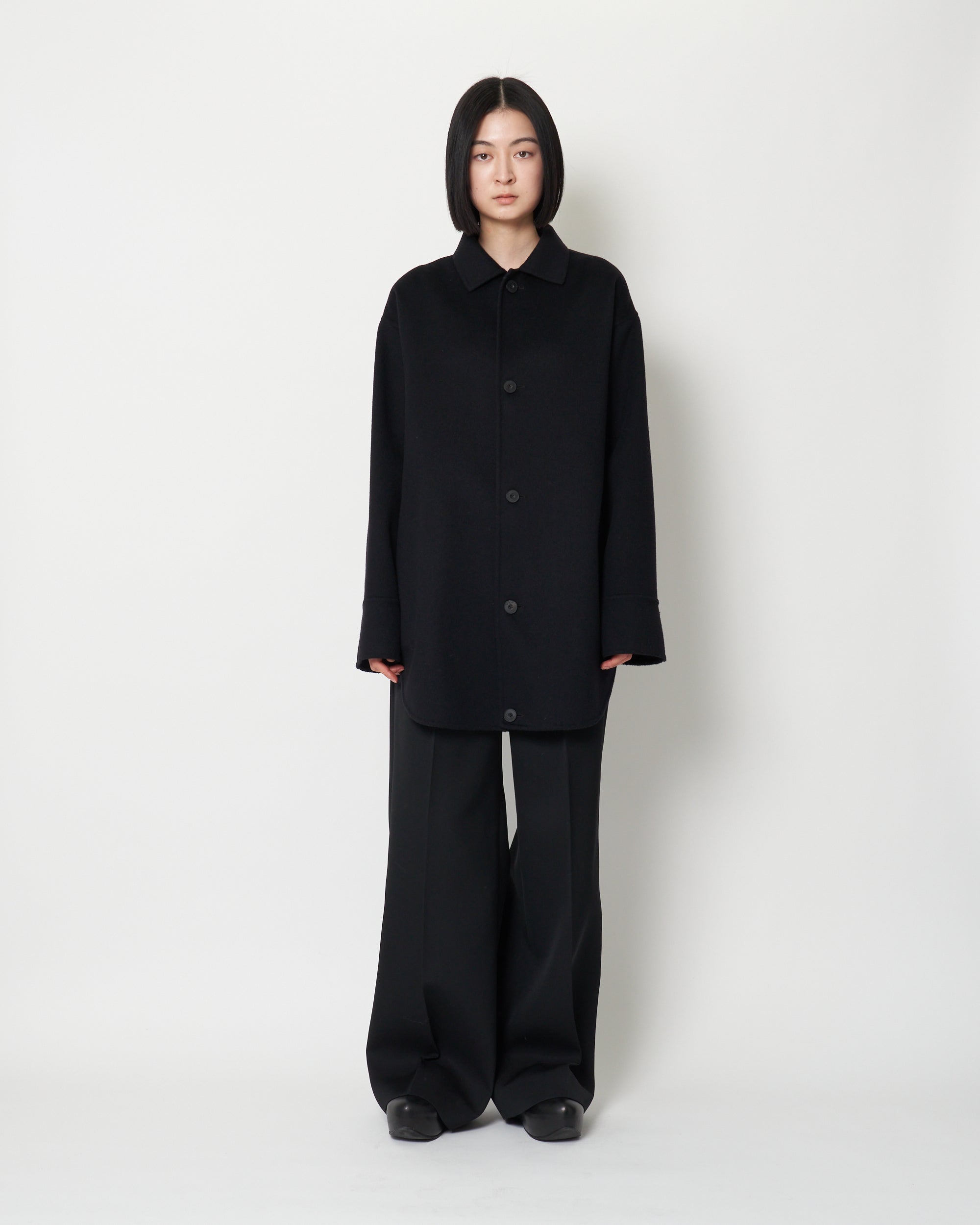 ESMERALDA- DOUBLE FACE WOOL CASHMERE SHIRT JACKET
