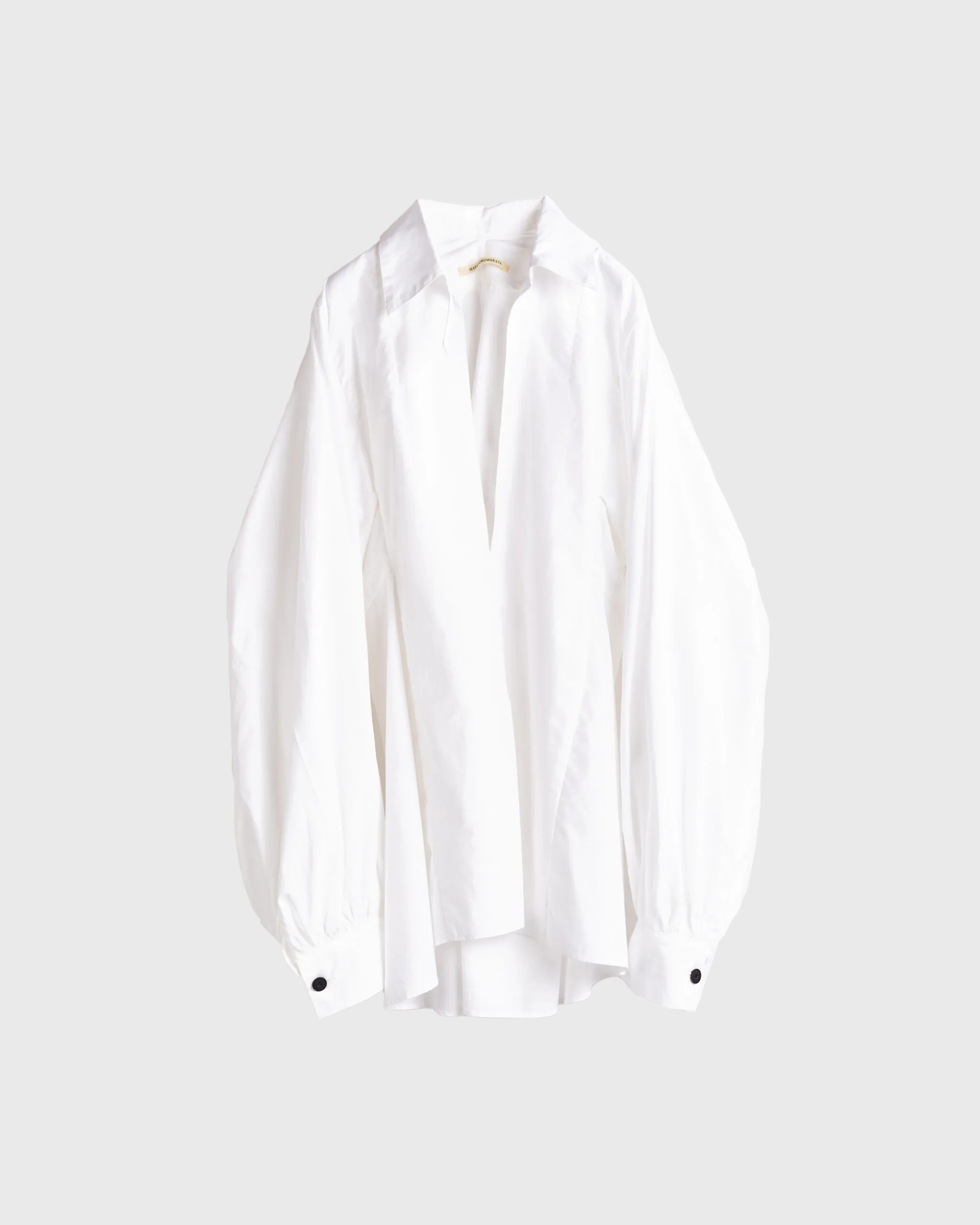 HONEY - VOLUMINOUS SLEEVE COTTON BLOUSE