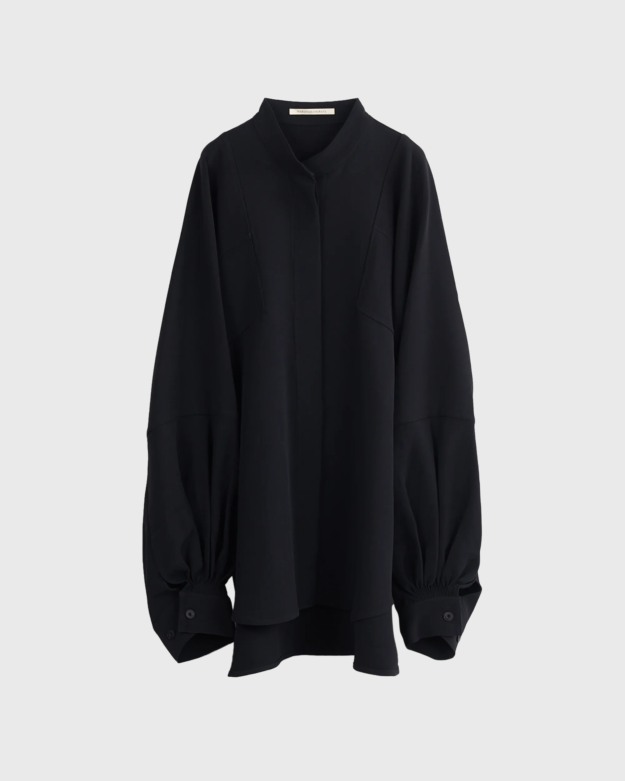 JANNE - VISCOSE CADY VOLUME SLEEVE SHIRT