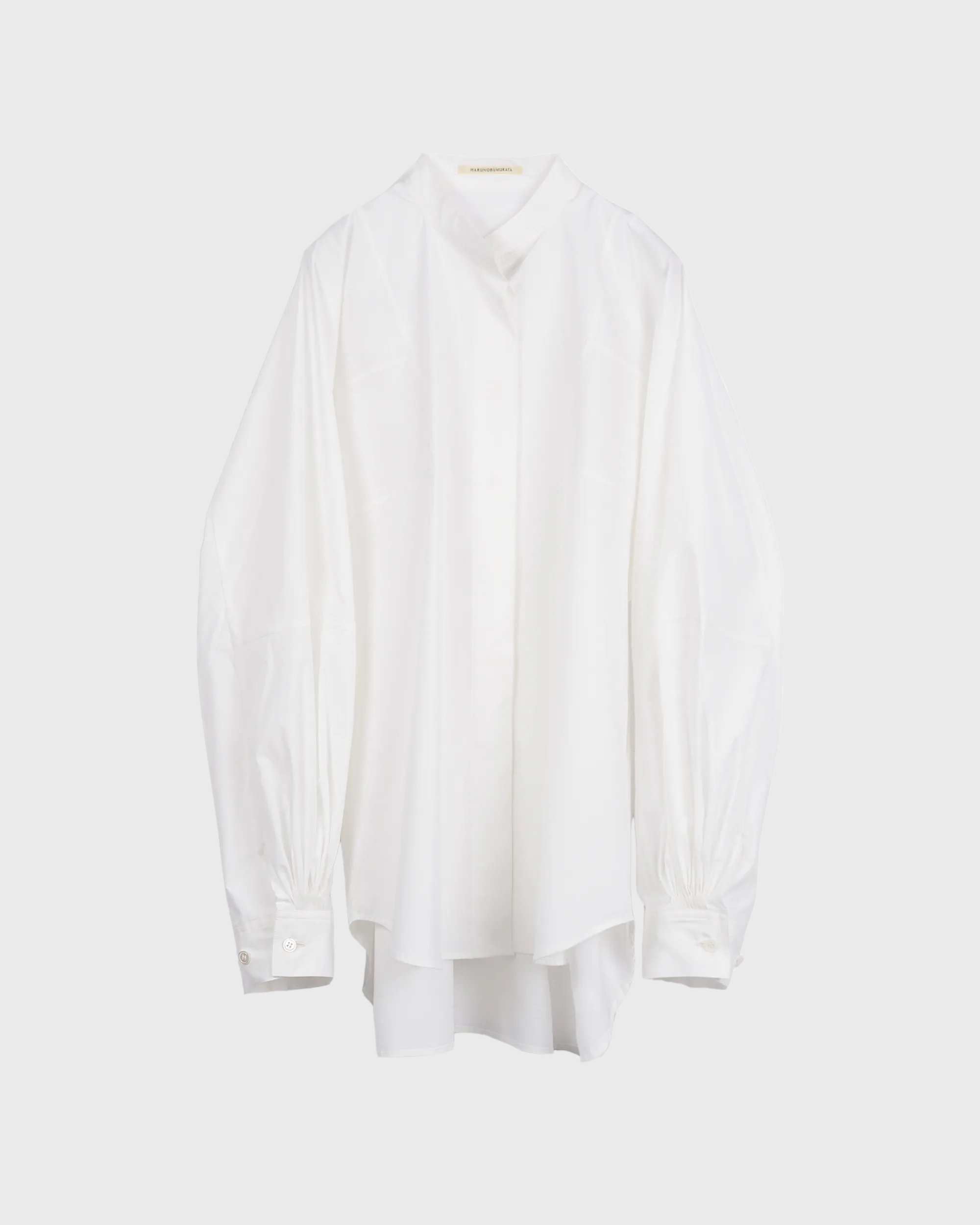 JANNE - COTTON POPLIN VOLUME SLEEVE SHIRT