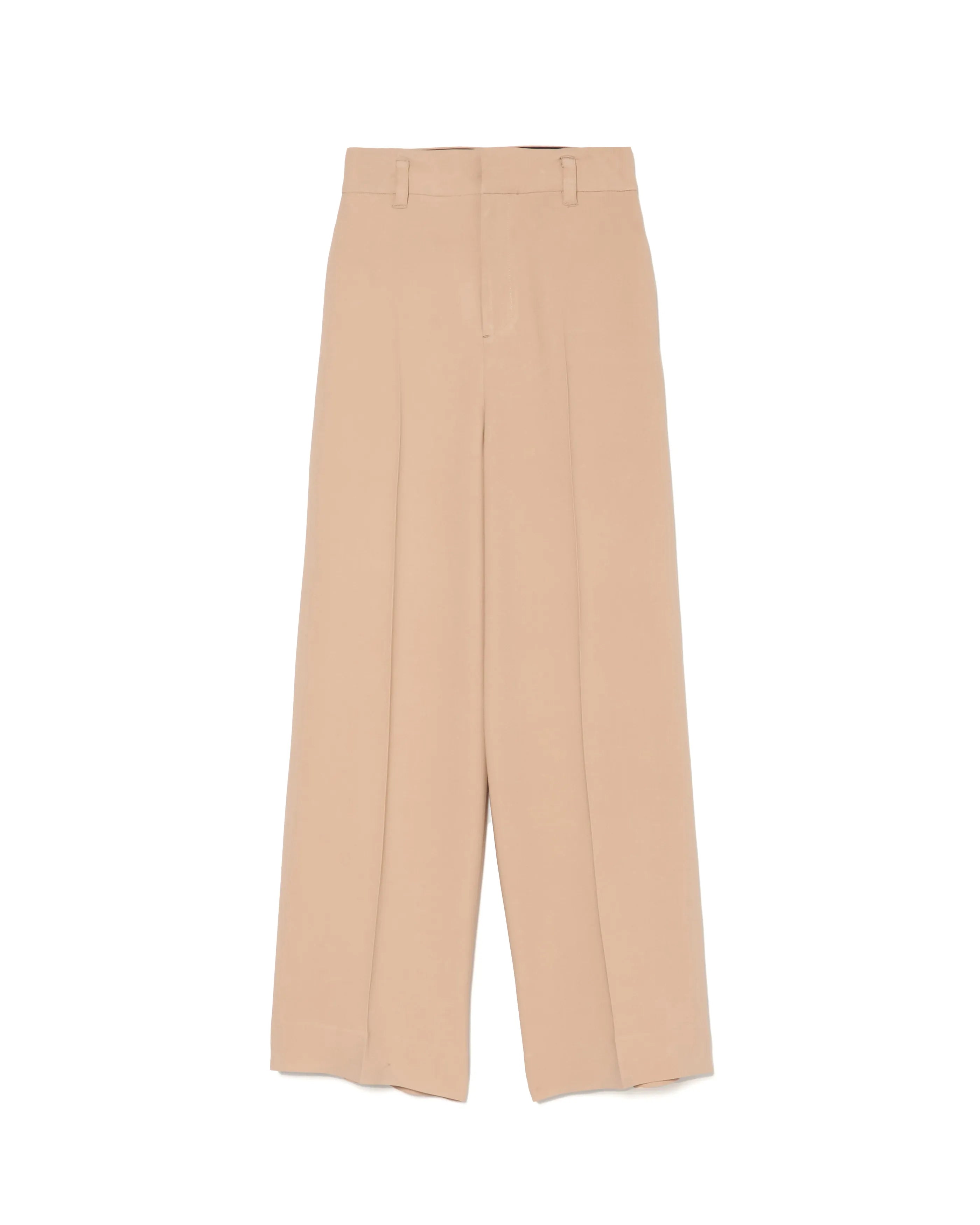 JAVELIN -WIDE SILHOUETTE SILK TROUSERS